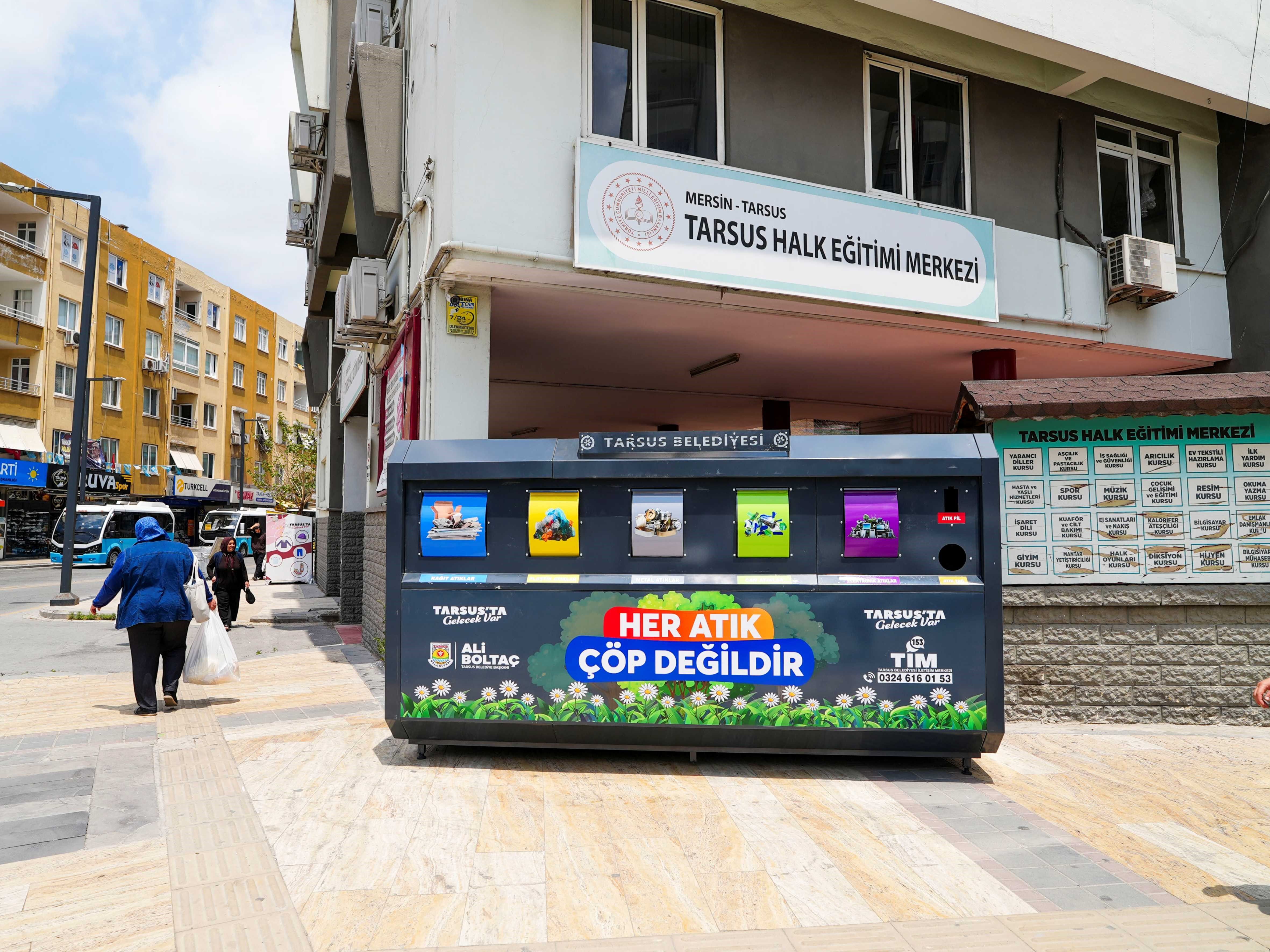 Tarsus'ta Geri Dönüşüm Seferberliği Başladı (3)