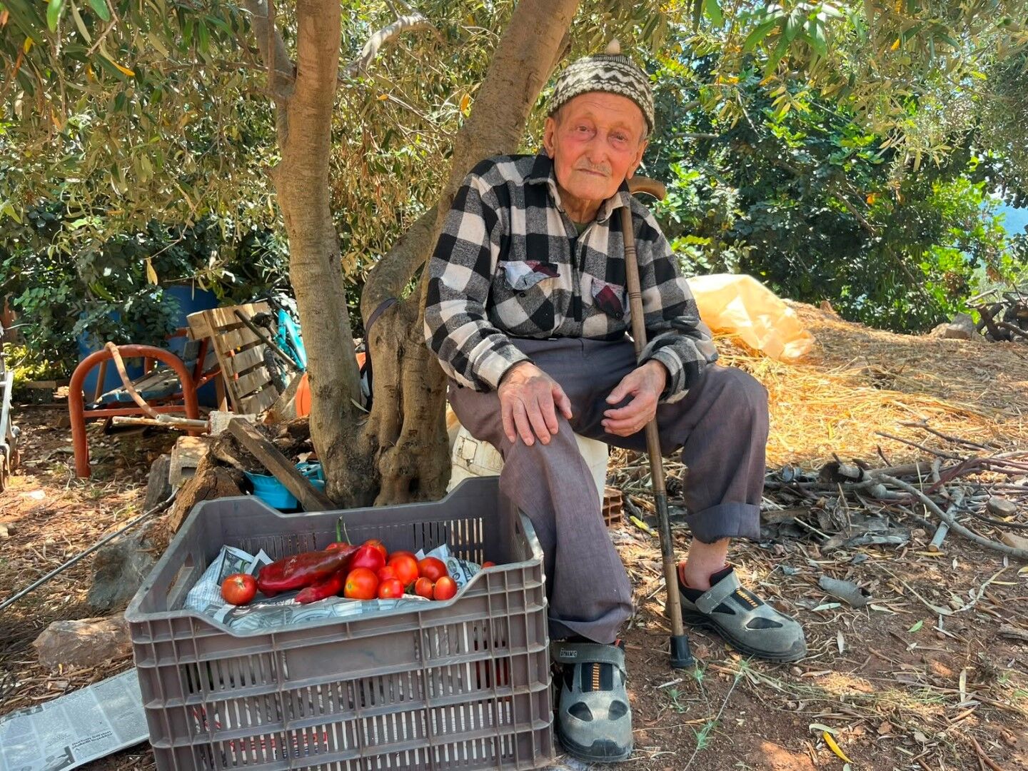 Üç Evladını Toprağa Verdi, Asırlık Ömrünü Doğayla Iç Içe Sürdürdü (1)