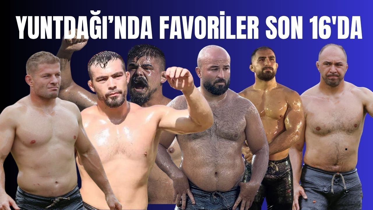 Yuntdağı'nda ünlü başpehlivanlar 4. tura kaldı. Son 16 nefes kesecek