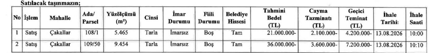 Alanya Belediyesi 2 Tasinmazini Satisa Cikardi (5)