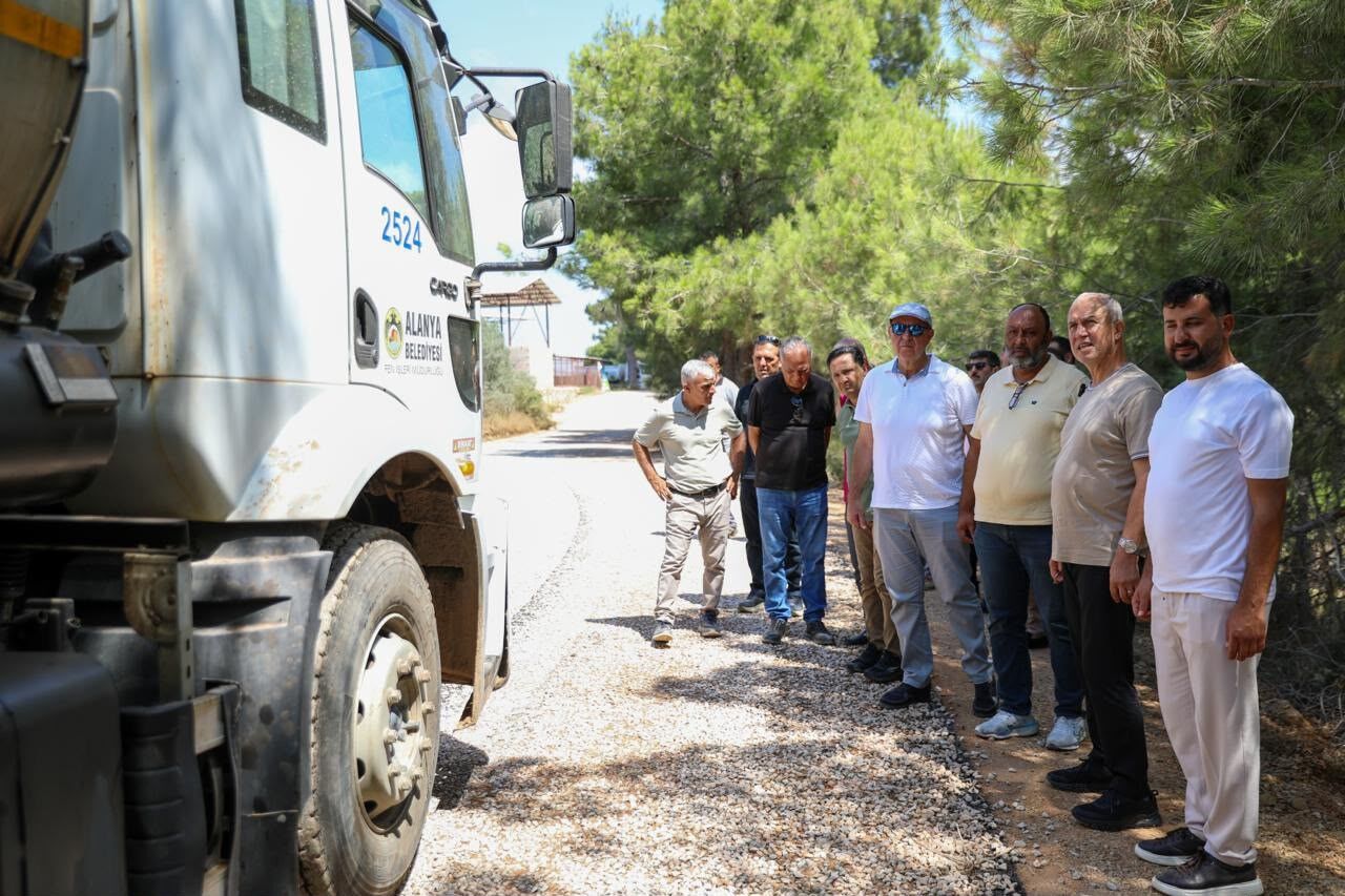 Alanya Belediyesi’nde Okurcular’a Asfalt Hamlesi (5)