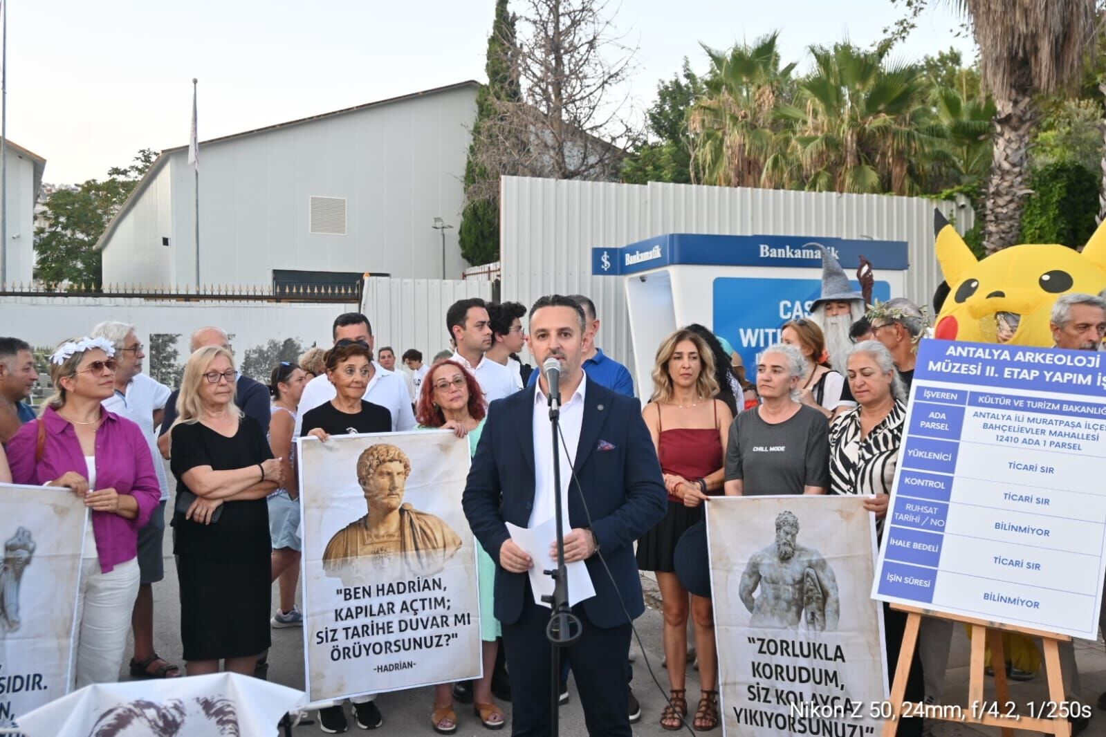 Antalya Arkeoloji Muzesi Yikiminin Yildonumu (3)