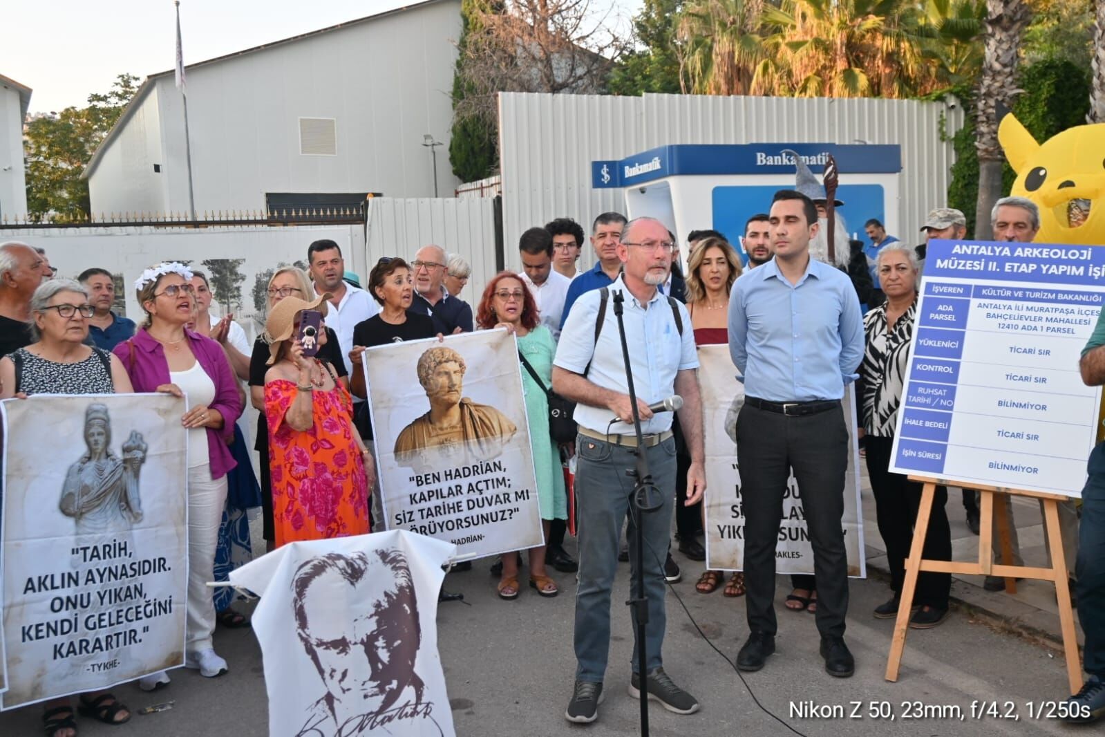 Antalya Arkeoloji Muzesi Yikiminin Yildonumu (4)