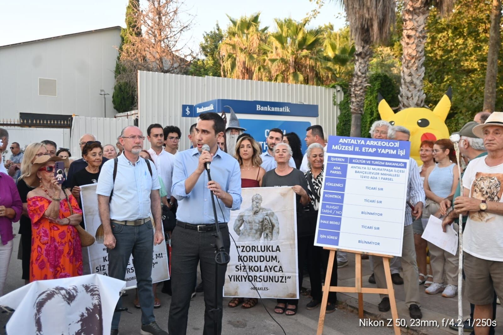 Antalya Arkeoloji Muzesi Yikiminin Yildonumu (5)