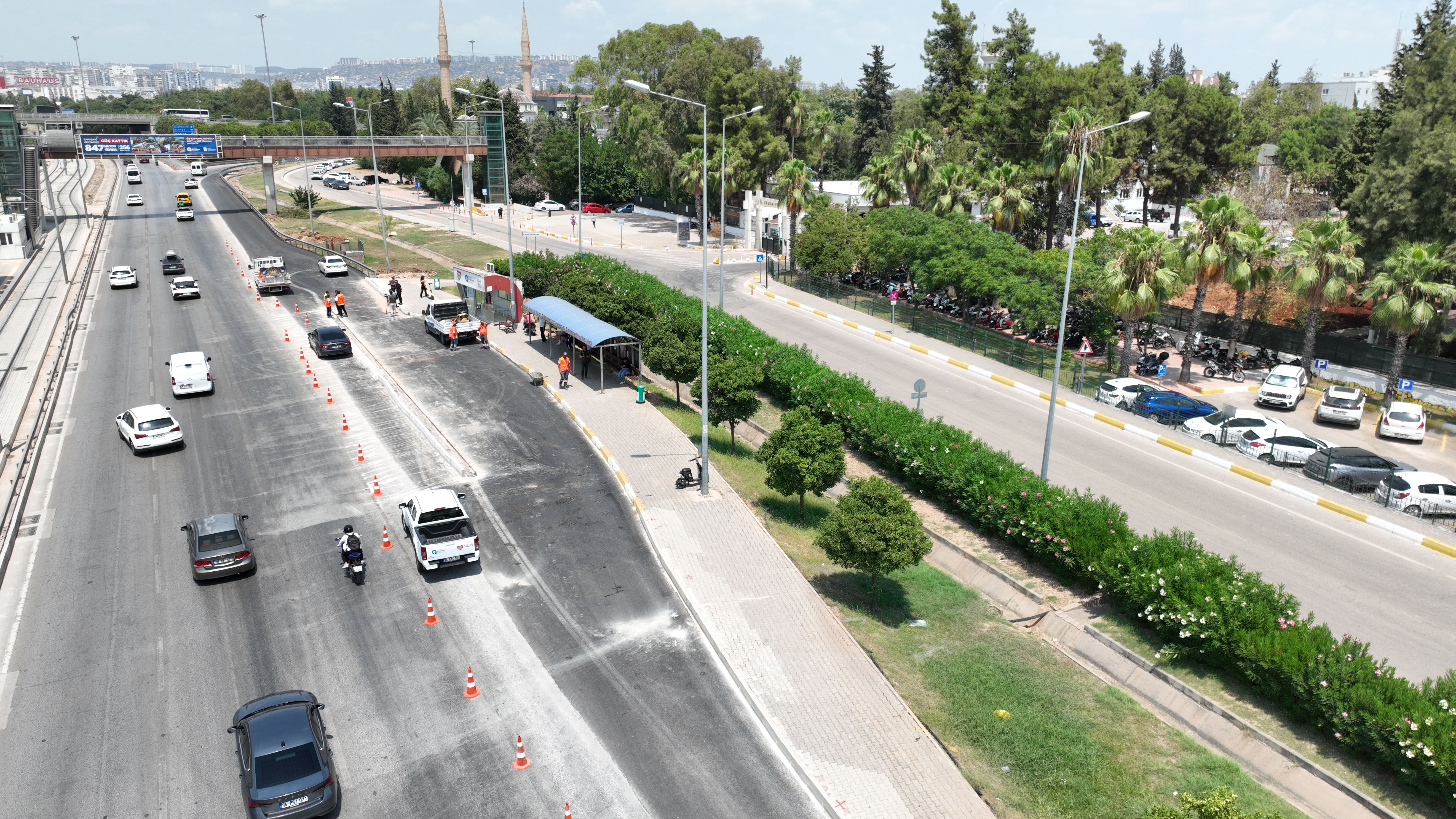Antalya Büyükşehir Belediyesi’nden Trafiği Rahatlatacak Dokunuş (5)