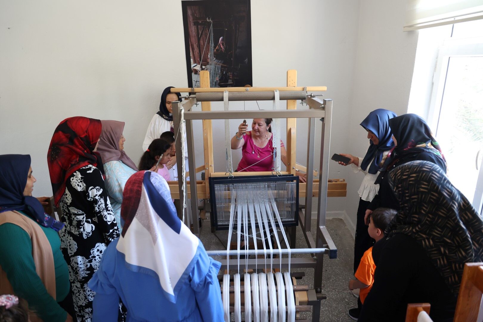Antalya Büyükşehir Belediyesi’nin Sapadere İpek Evi’ne Akın (5)