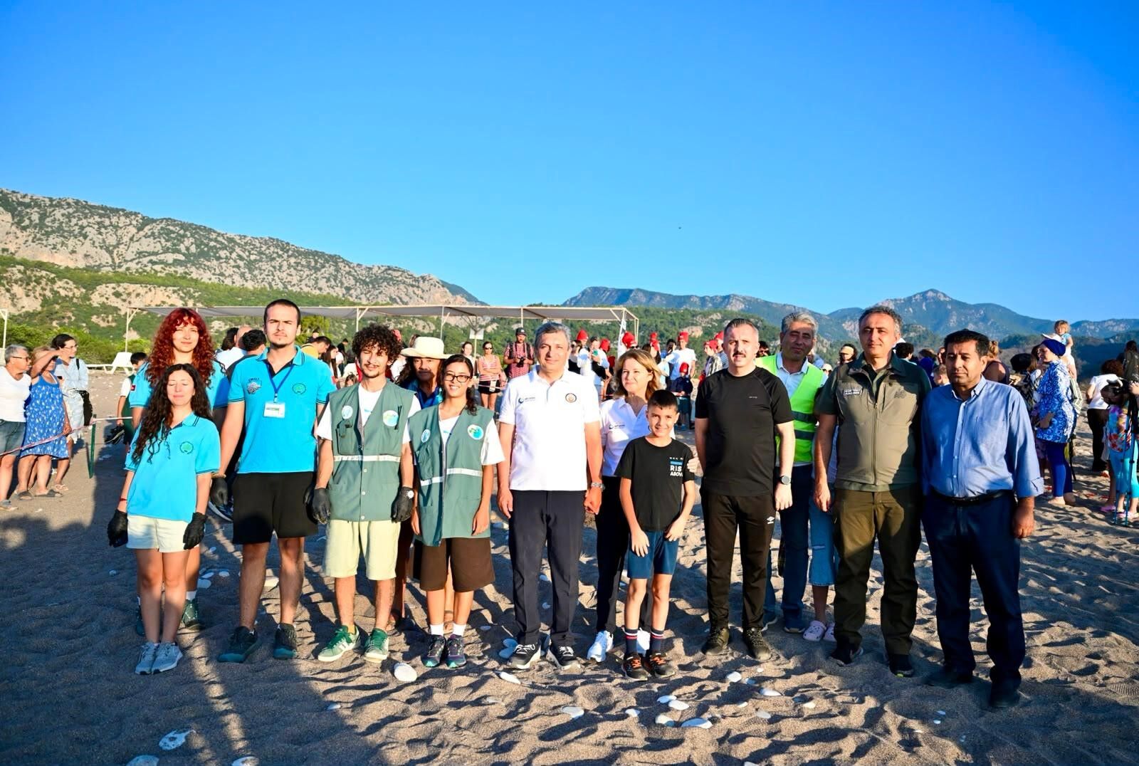 Antalya Çıralı ’Da Caretta Caretta Yavruları Denizle Buluştu (7)