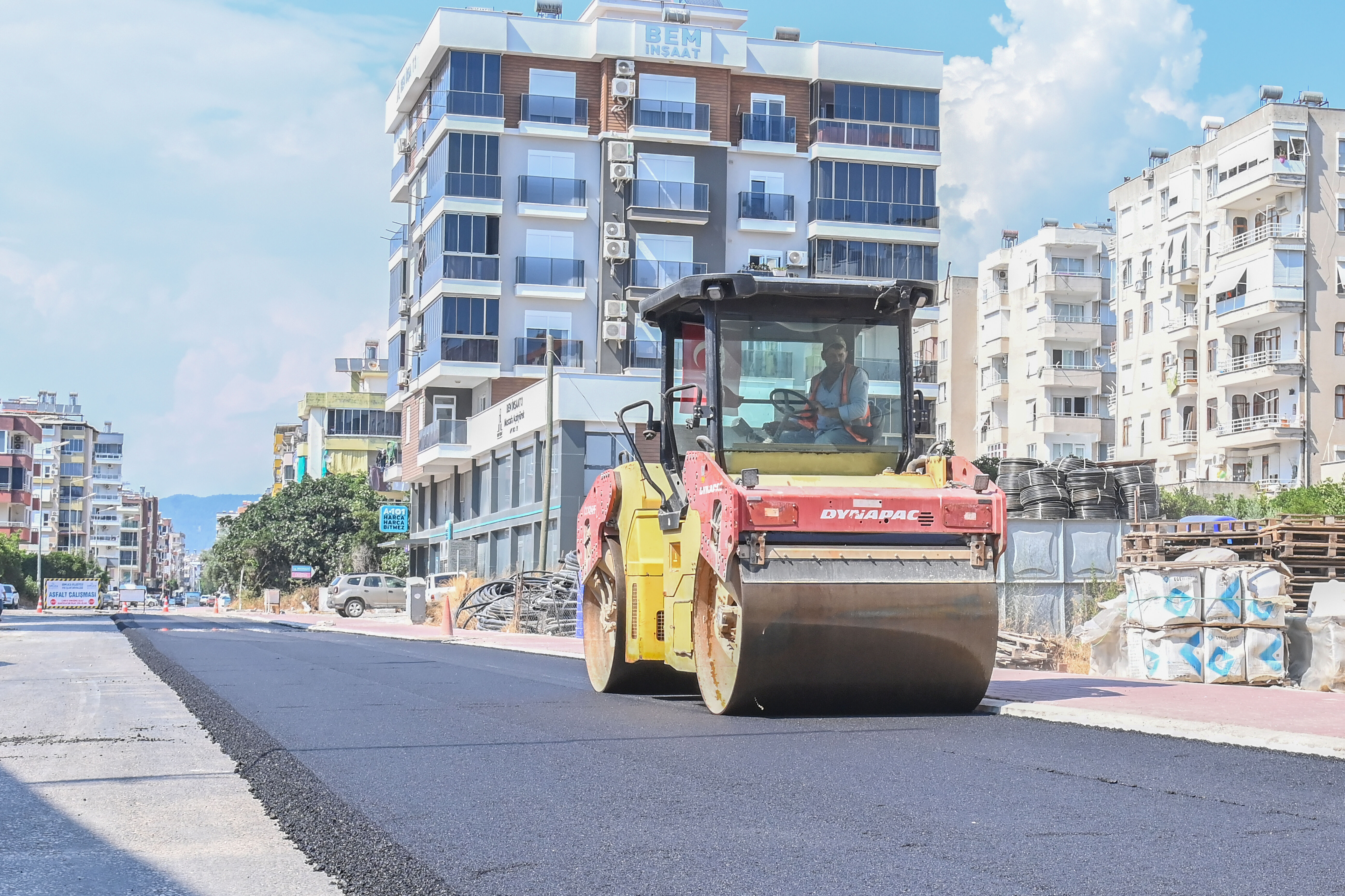 Antalya Kumluca Da Yollar Yenilendi (1)
