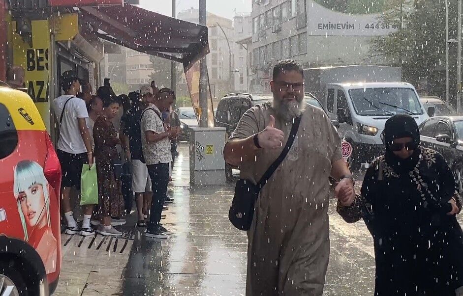 Antalyada 4 Derece Sicakta Saganak Surprizi (4)