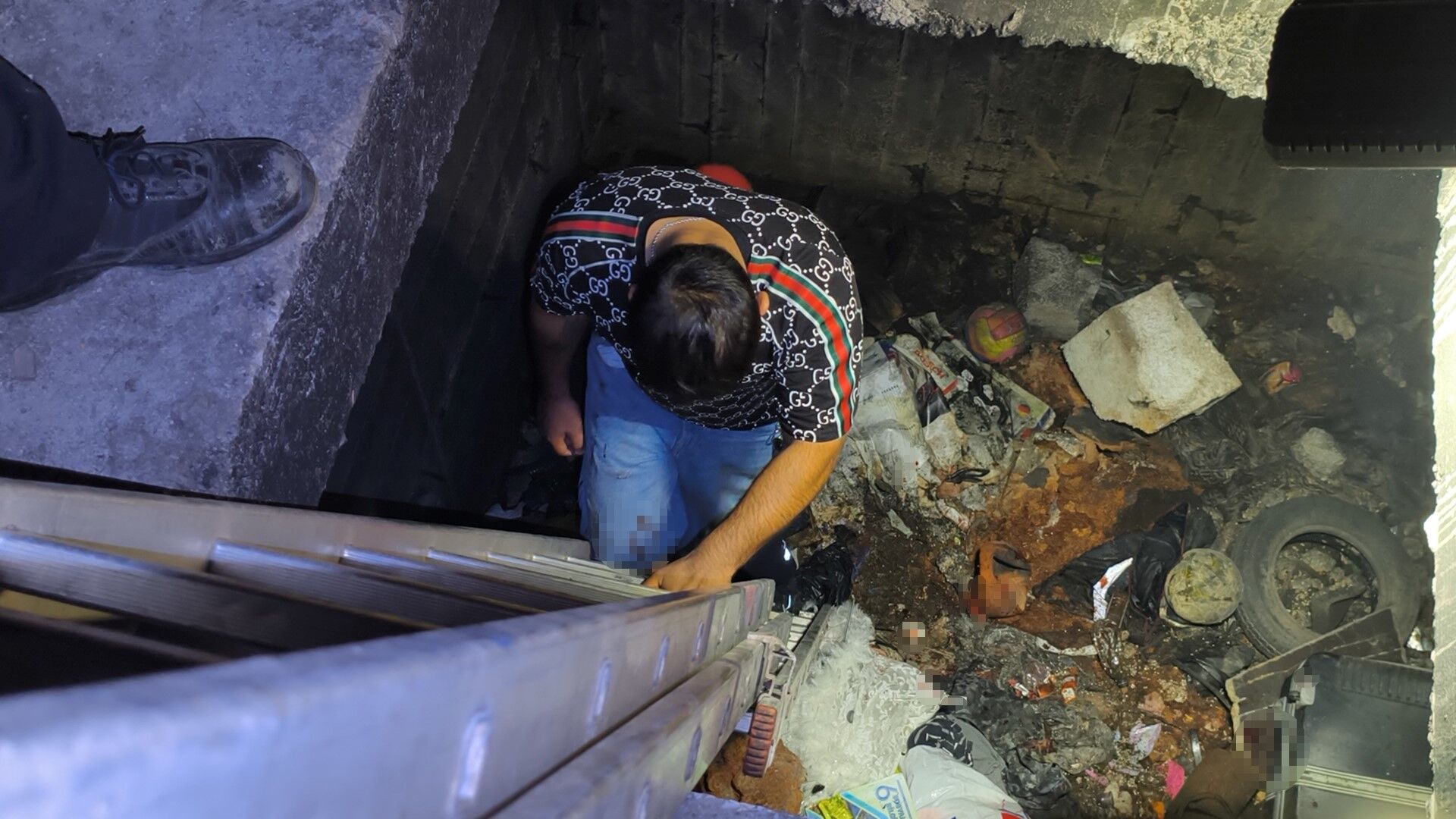 Antalya’da Ilginç Olay! Girdiği Inşaatta Başına Gelmeyen Kalmadı (4)