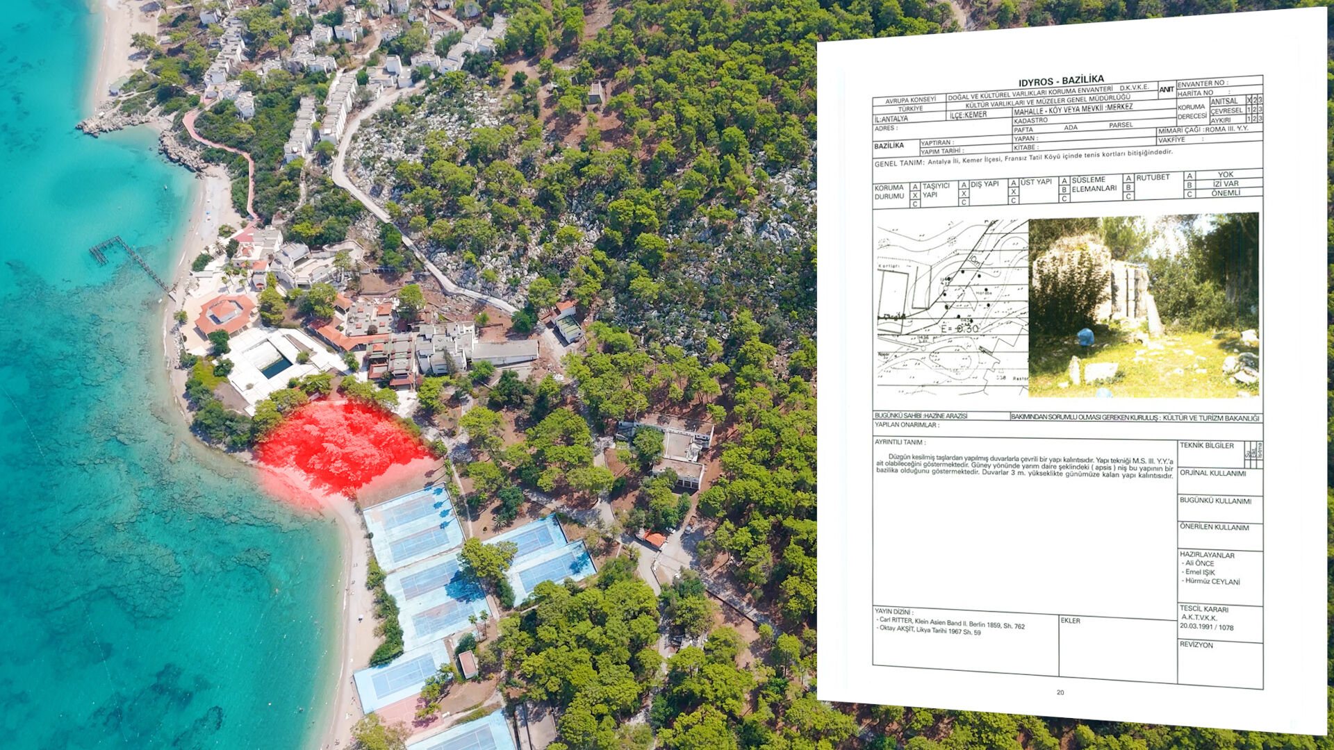 Antalya’daki İdyros Için Kritik Rapor! Otel Sahasına Tarih Gün Yüzüne Çıktı (5)
