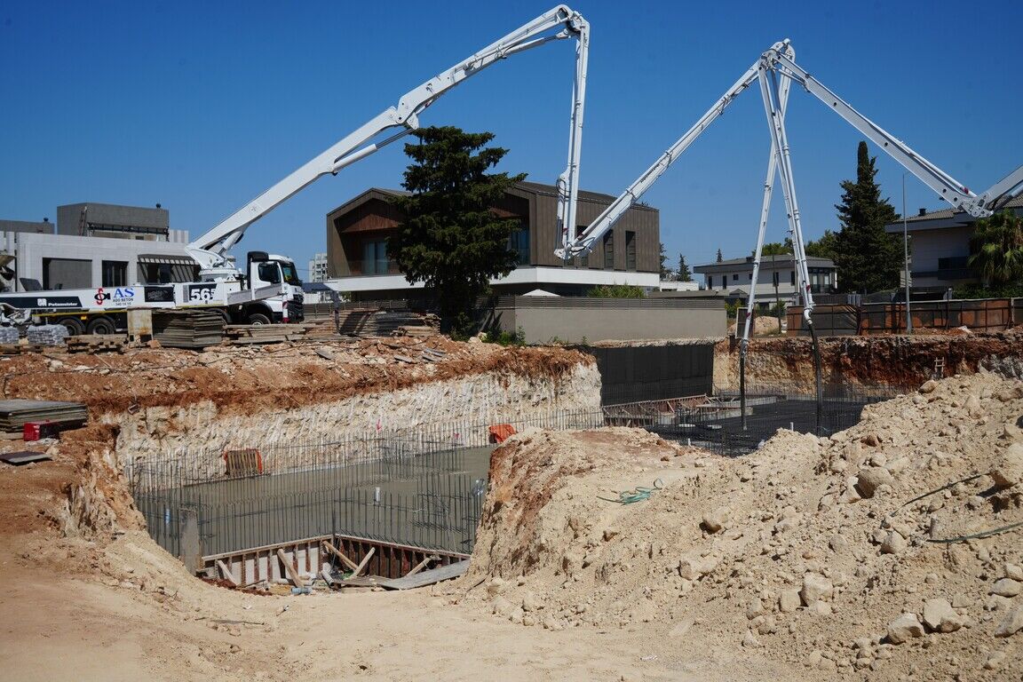 Antalya’daki Inşaat Şantiyesinde Göçük 2 Işçi Yaralandı (1)