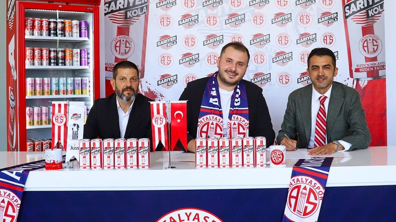 Antalyaspor’un Yeni Sponsoru Sarıyer Cola Oldu (3)-1