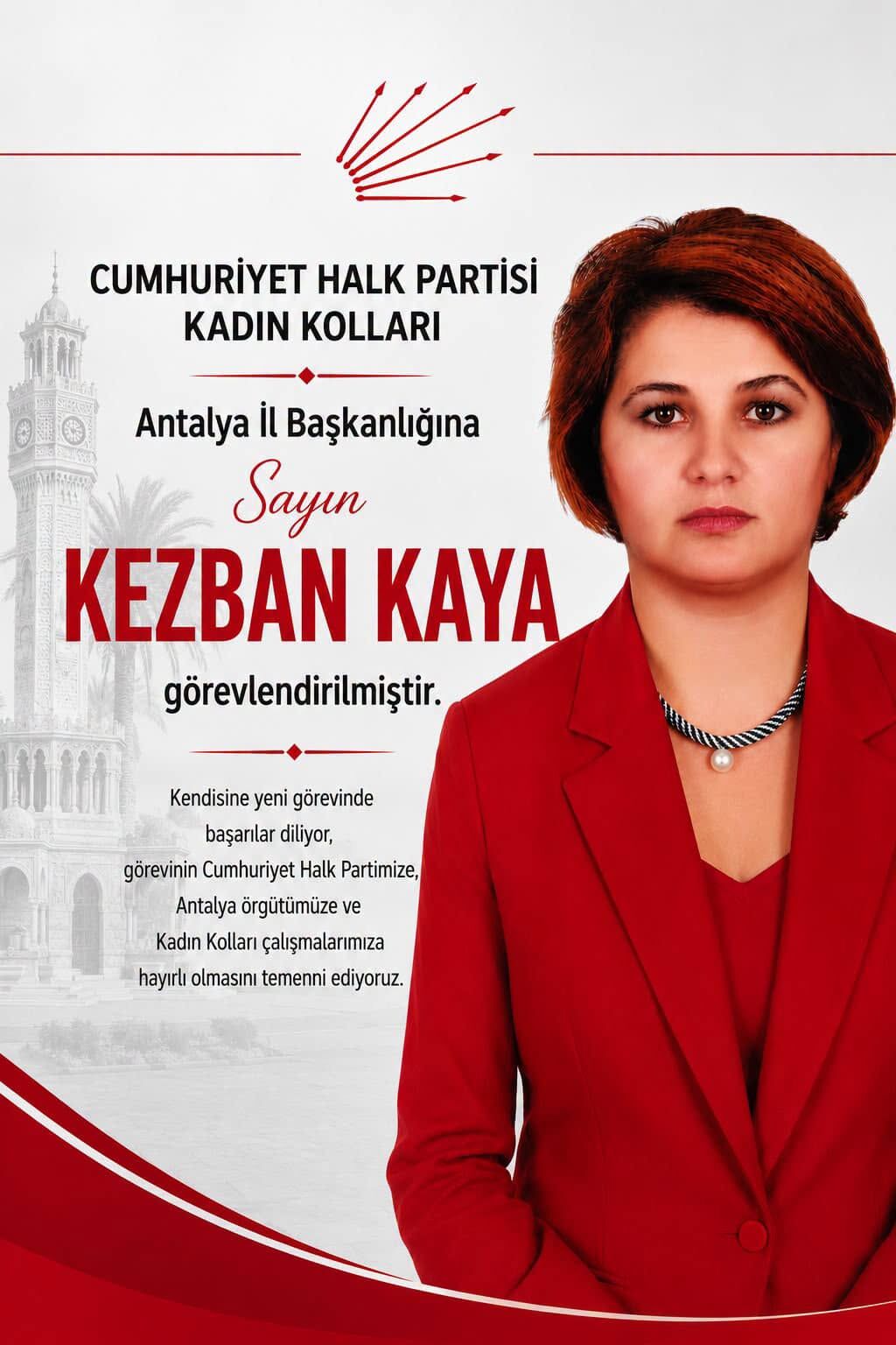 Chp Antalya Kadın Kolları İl Başkanı Belli Oldu-1