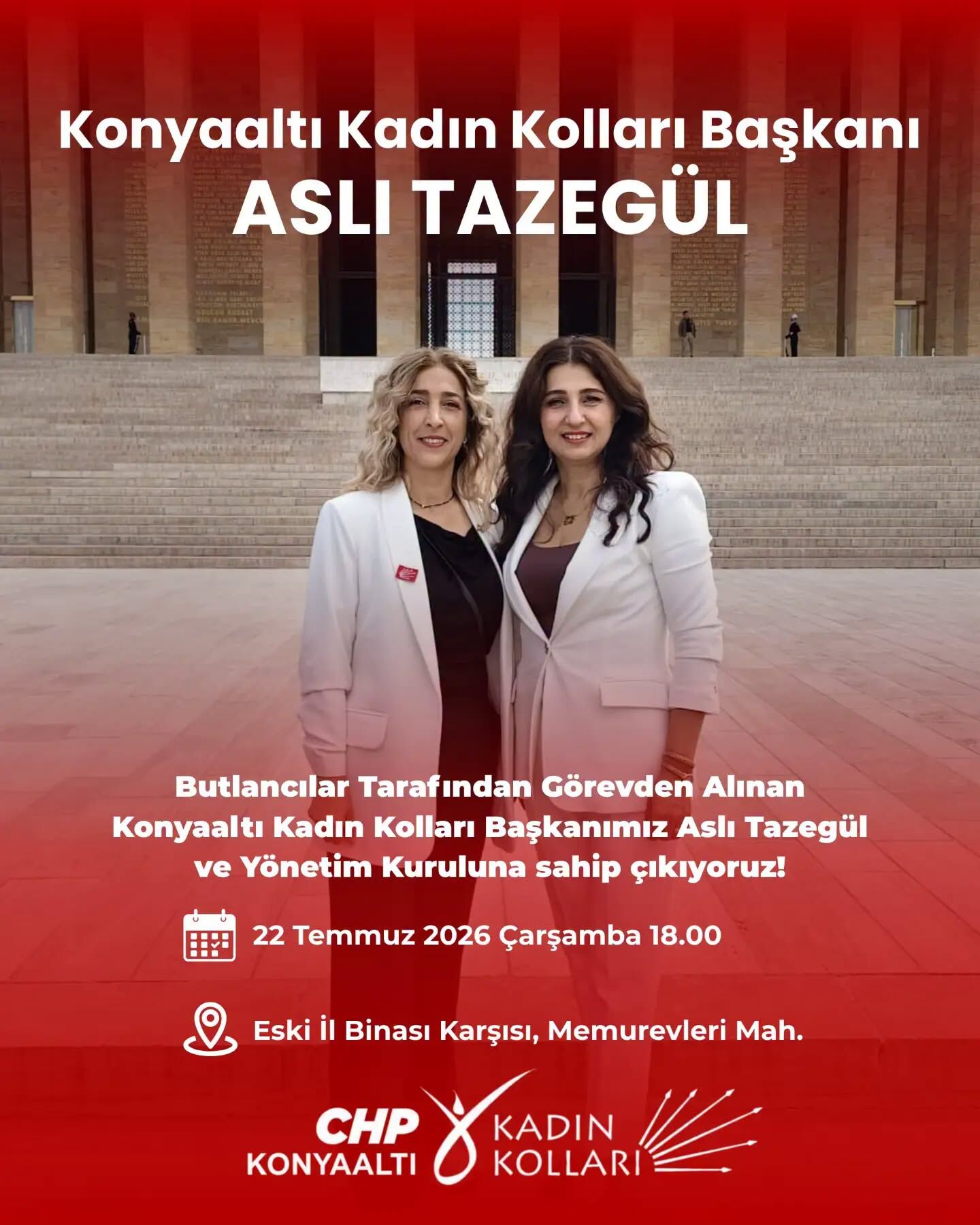 Chp Antalyada Bir Kadin Baskani Daha Gorevden Aldi (4)