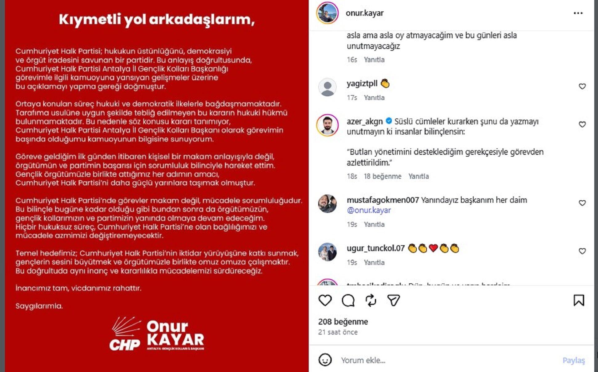 Chp Antalya’daki Iç Krize Erzurum’da Dahil Oldu (1)