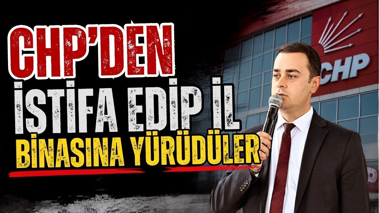 CHP’den istifa edip il binasına yürüdüler