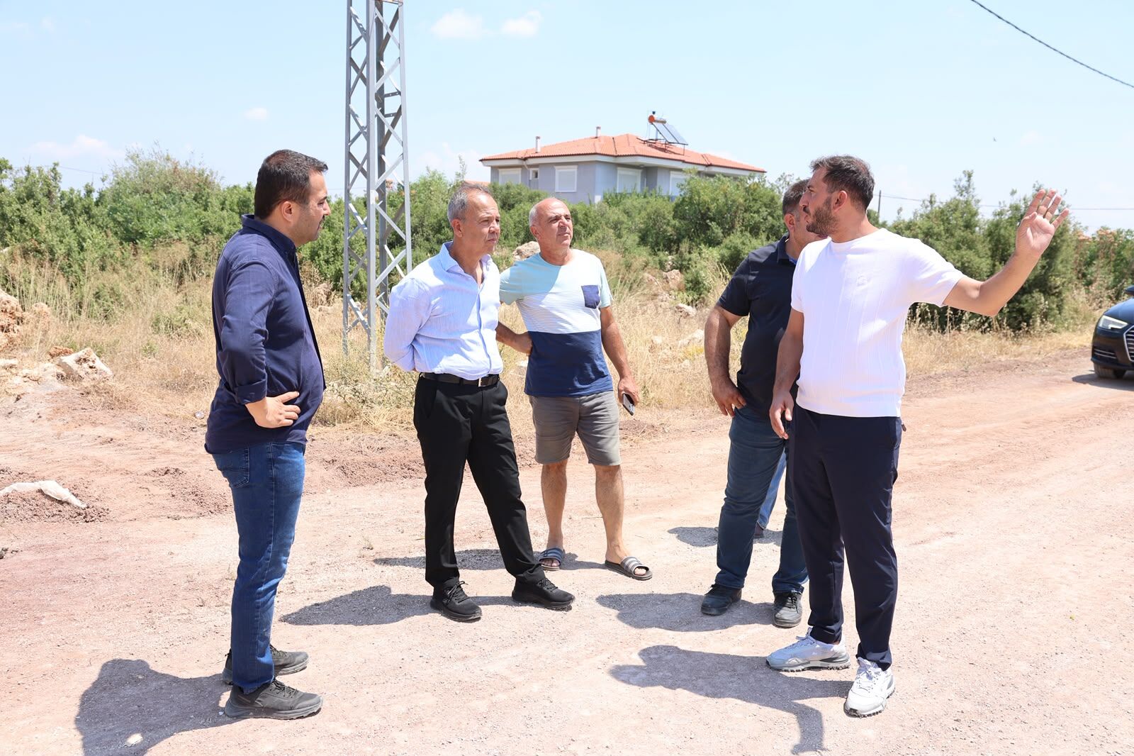 Döşemealtı Belediye Başkanı Menderes Dal Yeni Yolları Inceleme Altına Aldı (1)