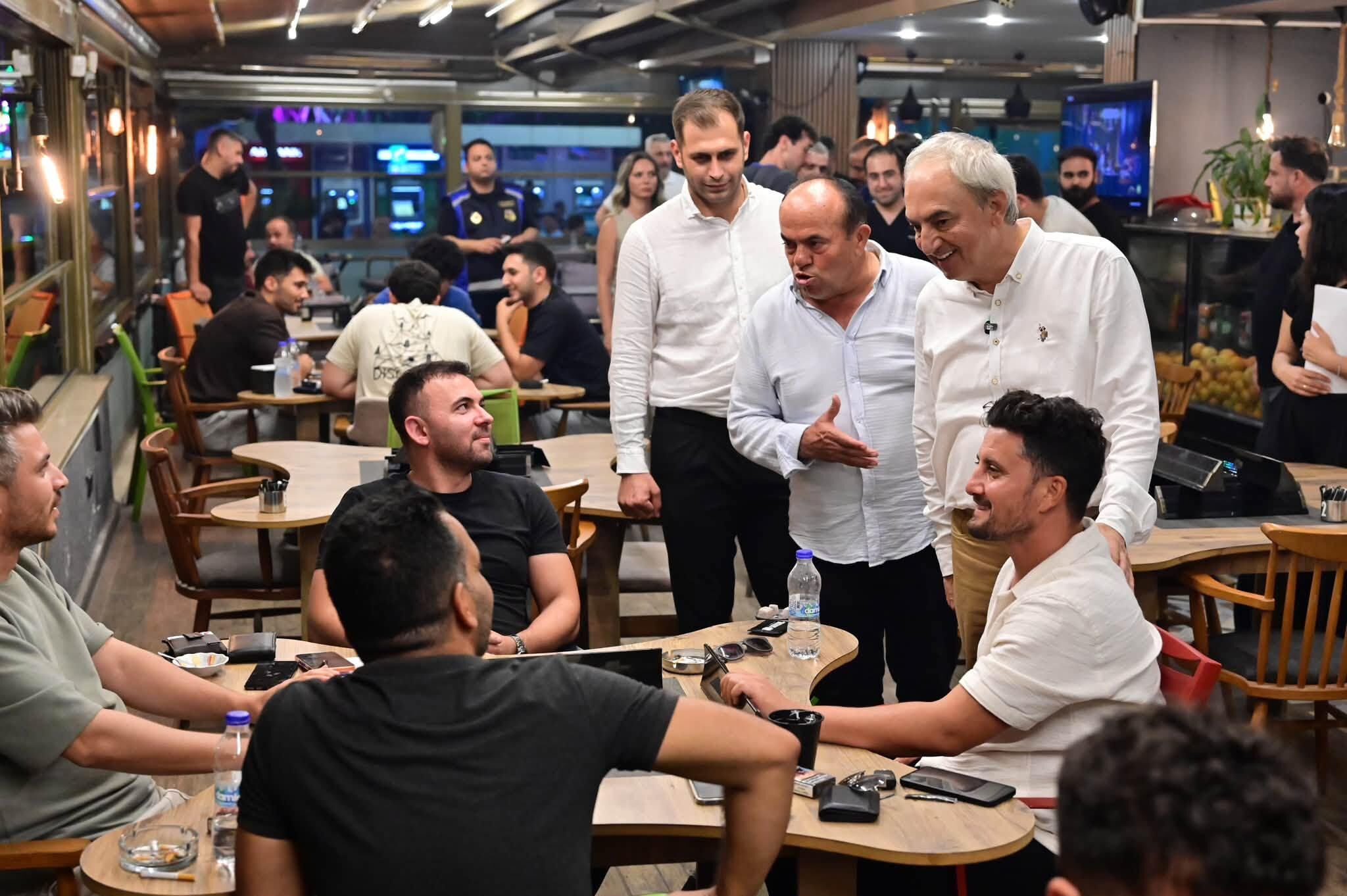 Kepez Belediye Başkanı Mesut Kocagöz Proje Kapsamında Esnafla Buluştu (3)