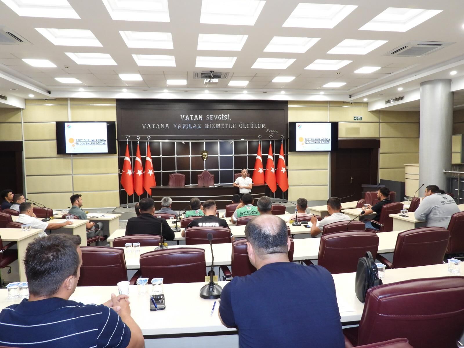 Kepez Belediyesi Nden Personele Afet Eğitimi (5)