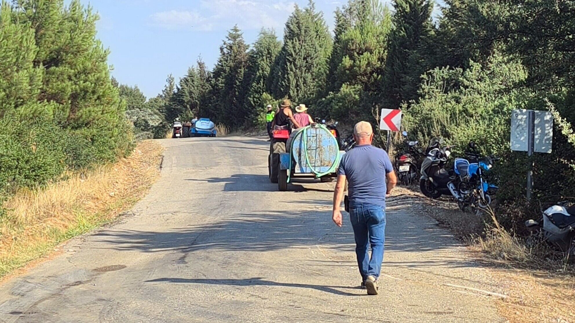 Muglada Alevler Ormana Sicradi (1)