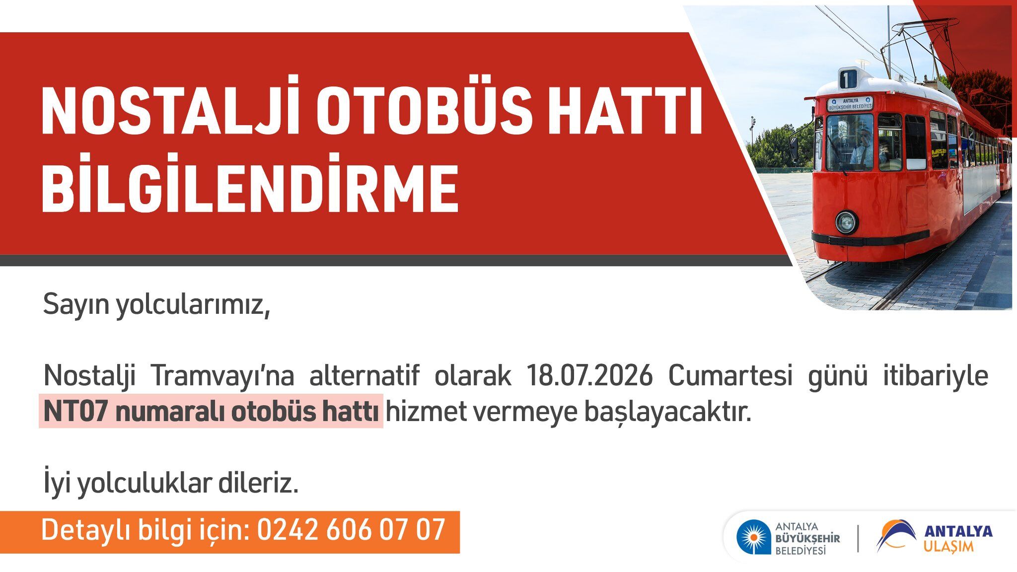 Nostalji Tramvayina Alternatif Hat Geliyor (1)