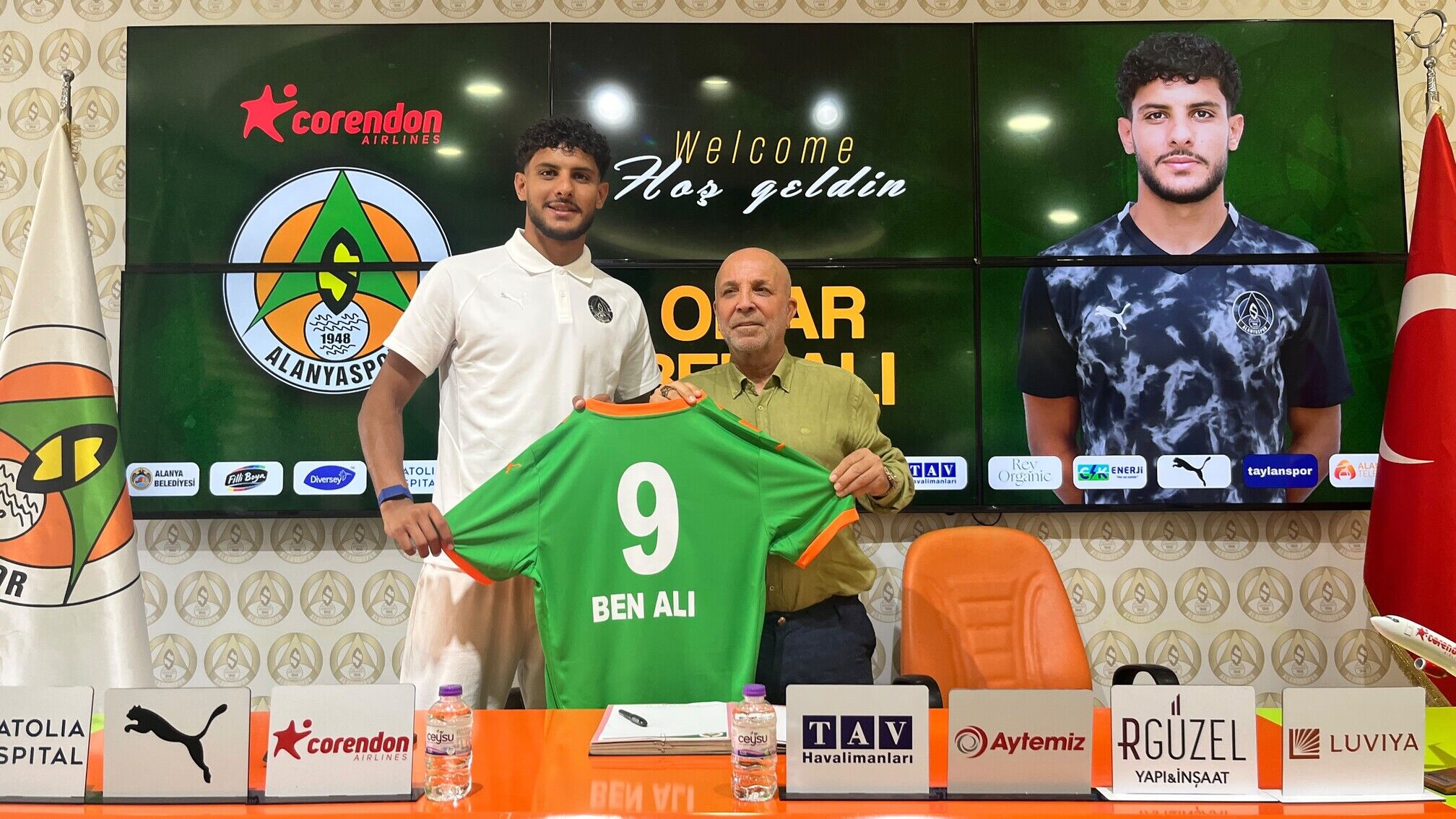 Omar Ben Ali Resmen Alanyasporda (3)