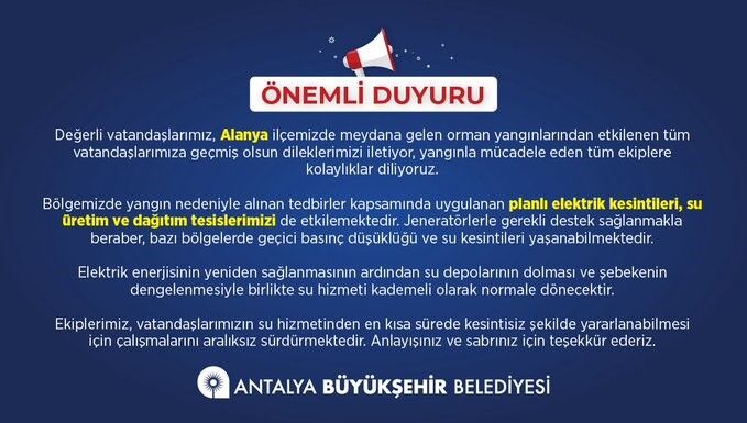 Yangınlara Teslim Olan Alanya Ile Ilgili Büyükşehir Belediyesi’nden Kritik Uyarı (1)-2