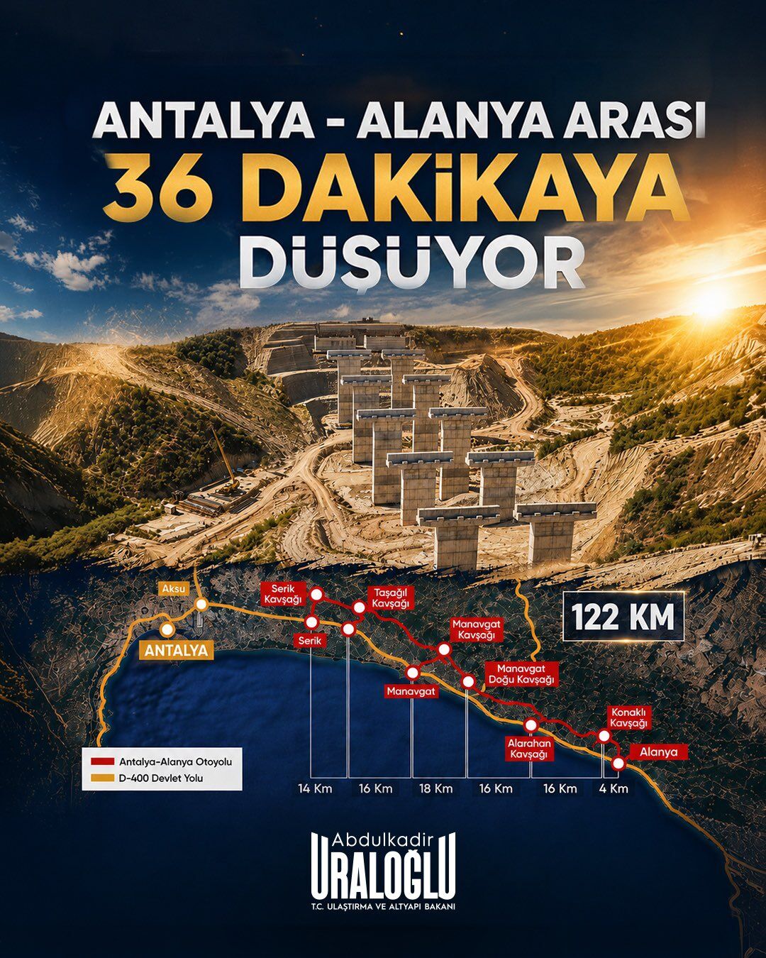 Antalya Alanya Otoyolu Son Durum (3)-1