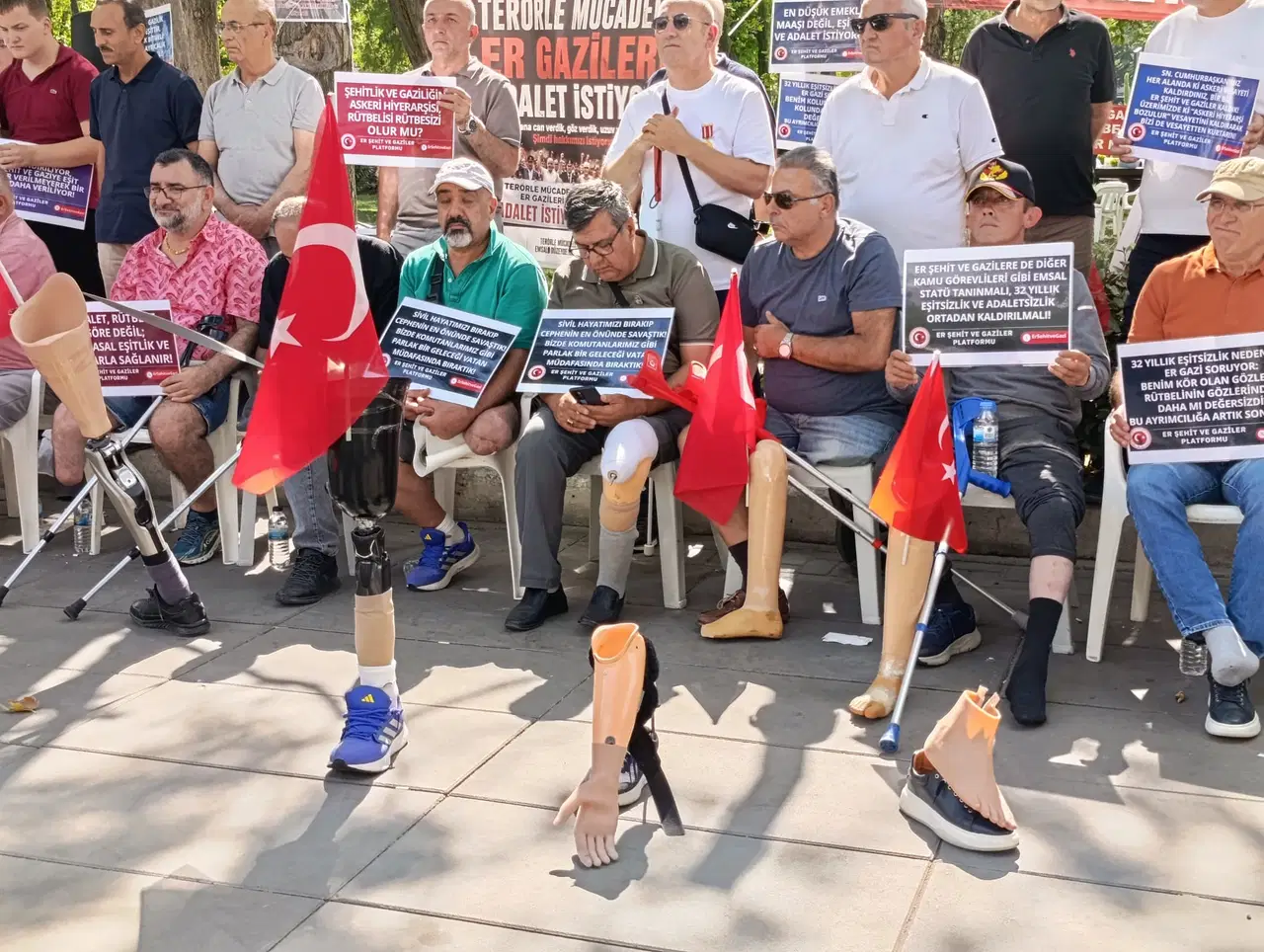 Antalya’dan Ankara’daki Gazilere Destek (1)