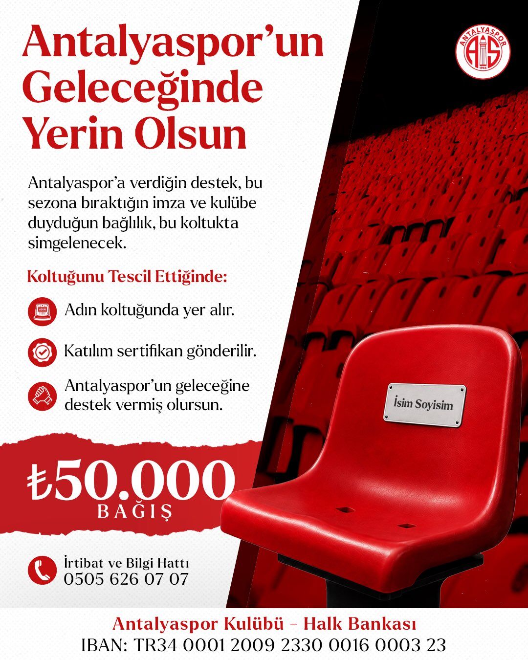 Antalyaspordan Taraftara Ozel Koltuk Kampanyasi (1)