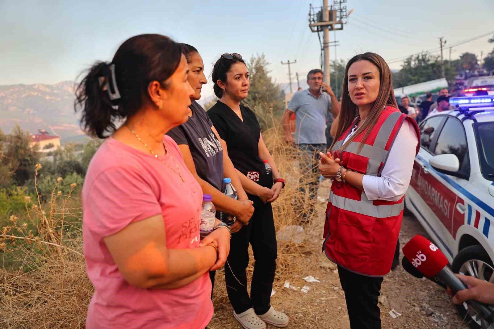 Busra Ozdemir Yangin Uyarisi