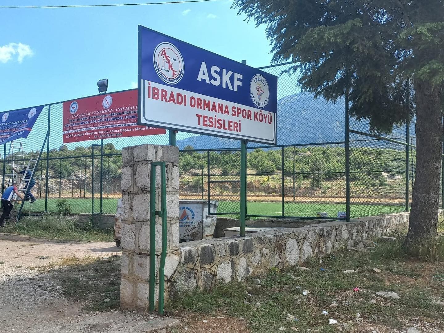 Dev Spor Sahası Belediyeye Geçti! Antalya İbradı'da Tahliye Şoku (8)