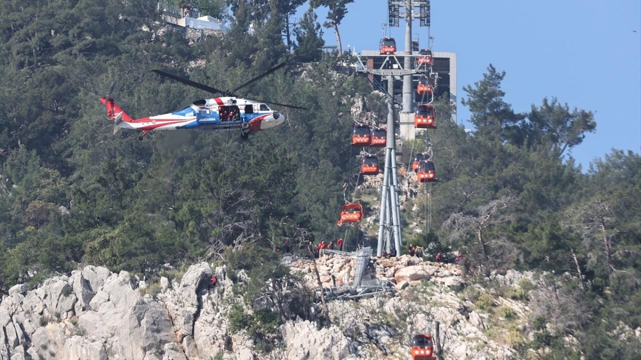 Dünya Gündemine Oturan Antalya Teleferiğinin Son Durumu Belli Oldu (1)