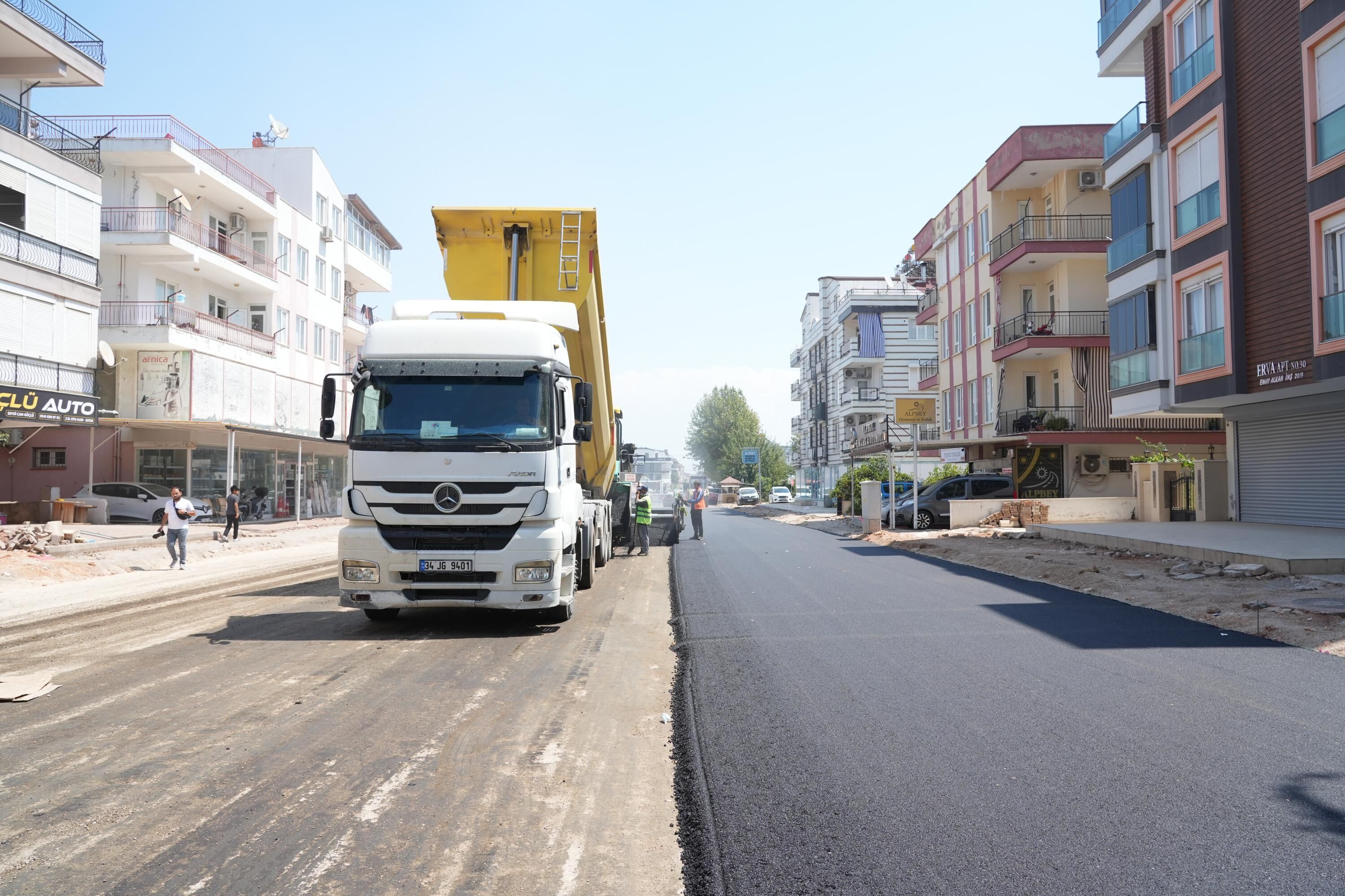 Kepez Belediyesi 7 Sokağı Yeniledi (5)