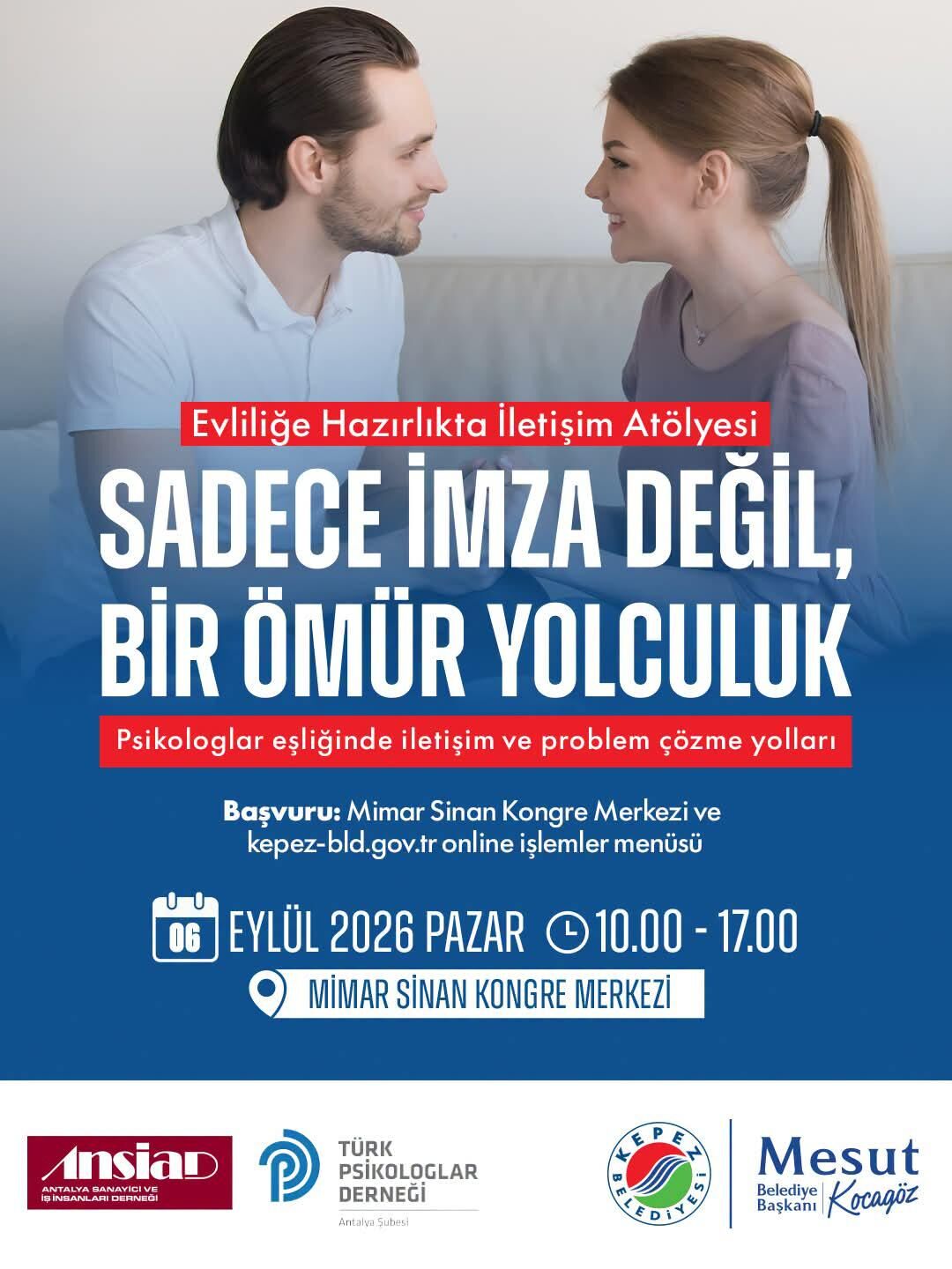Kepez Belediyesi’nden Evlenenlere Büyük Destek