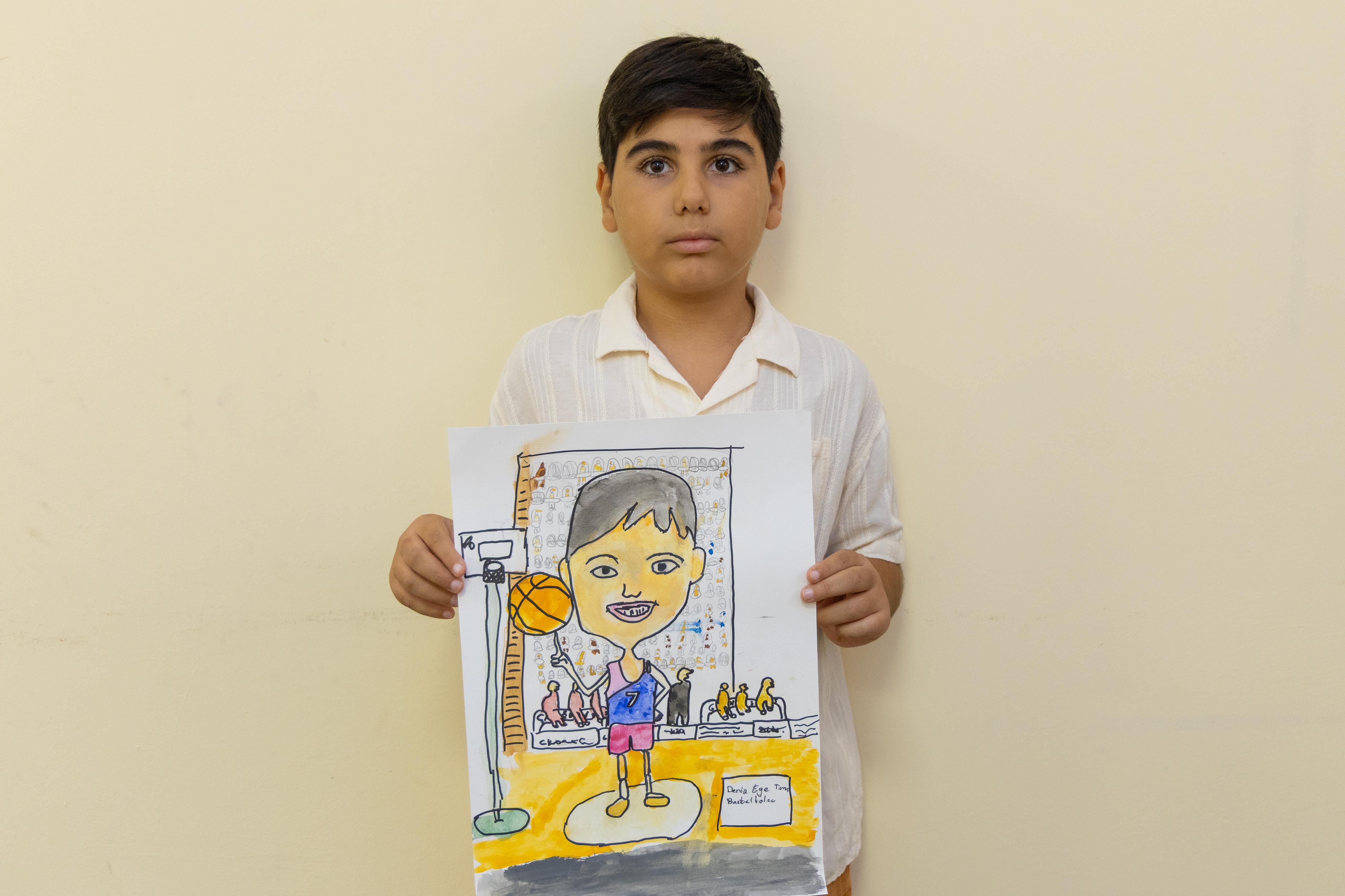 Manavgat’ta Çocuklar Kendi Karikatürlerini Çizdi (1)