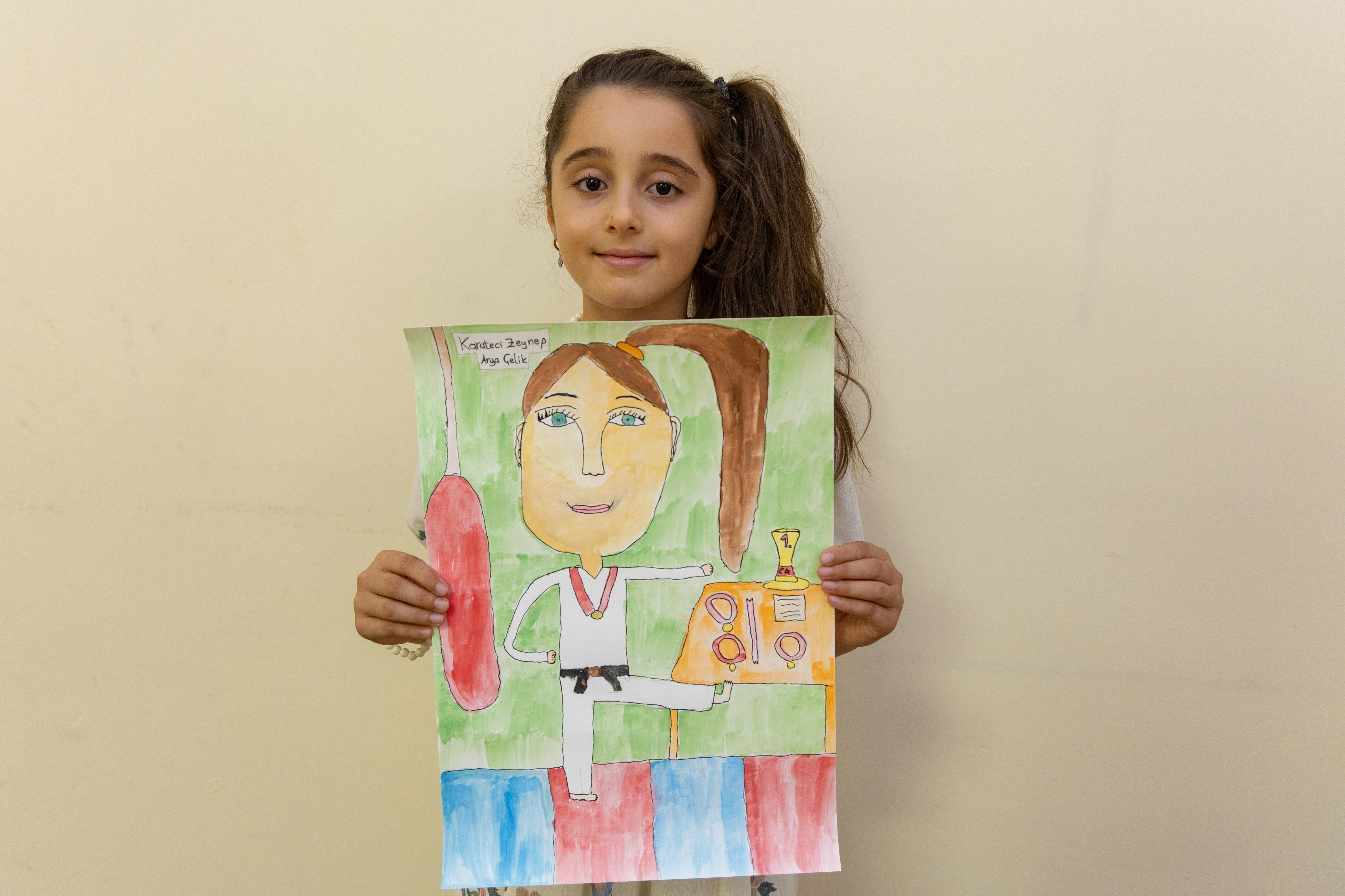 Manavgat’ta Çocuklar Kendi Karikatürlerini Çizdi (4)