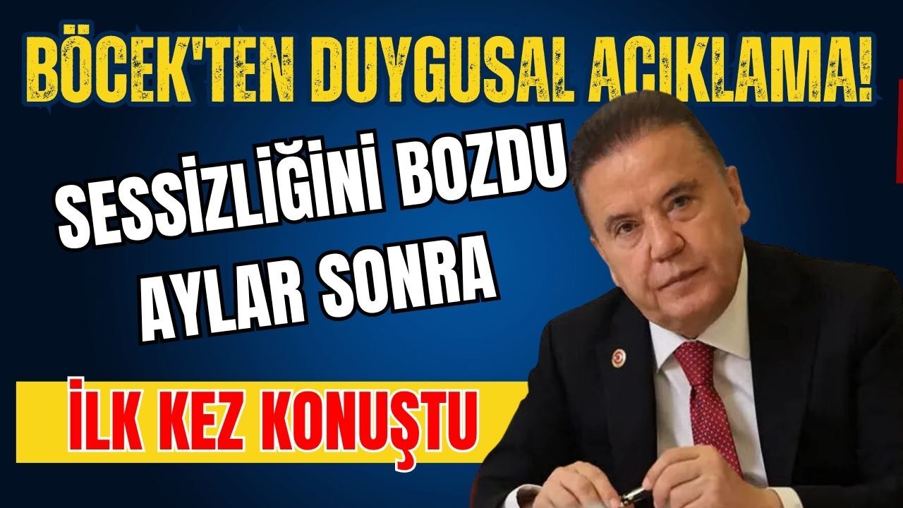 Böcek'ten duygusal açıklama