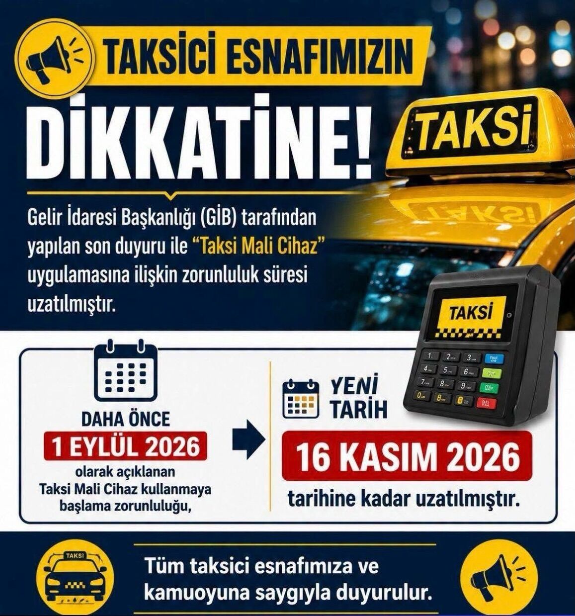 Taksi Mali Cihaz Kullaniminda Tarih Degisti (2)