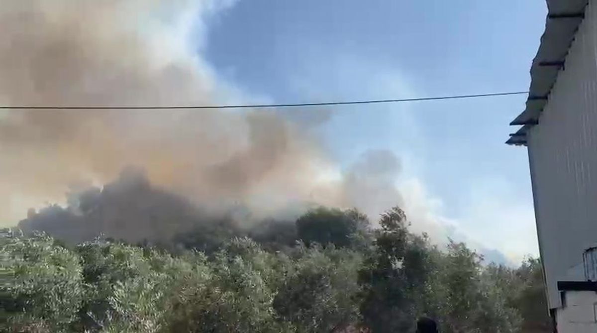 Yangın Tehlikesi Nedeniyle Antalya’da Elektrikler Kesildi (1)-1