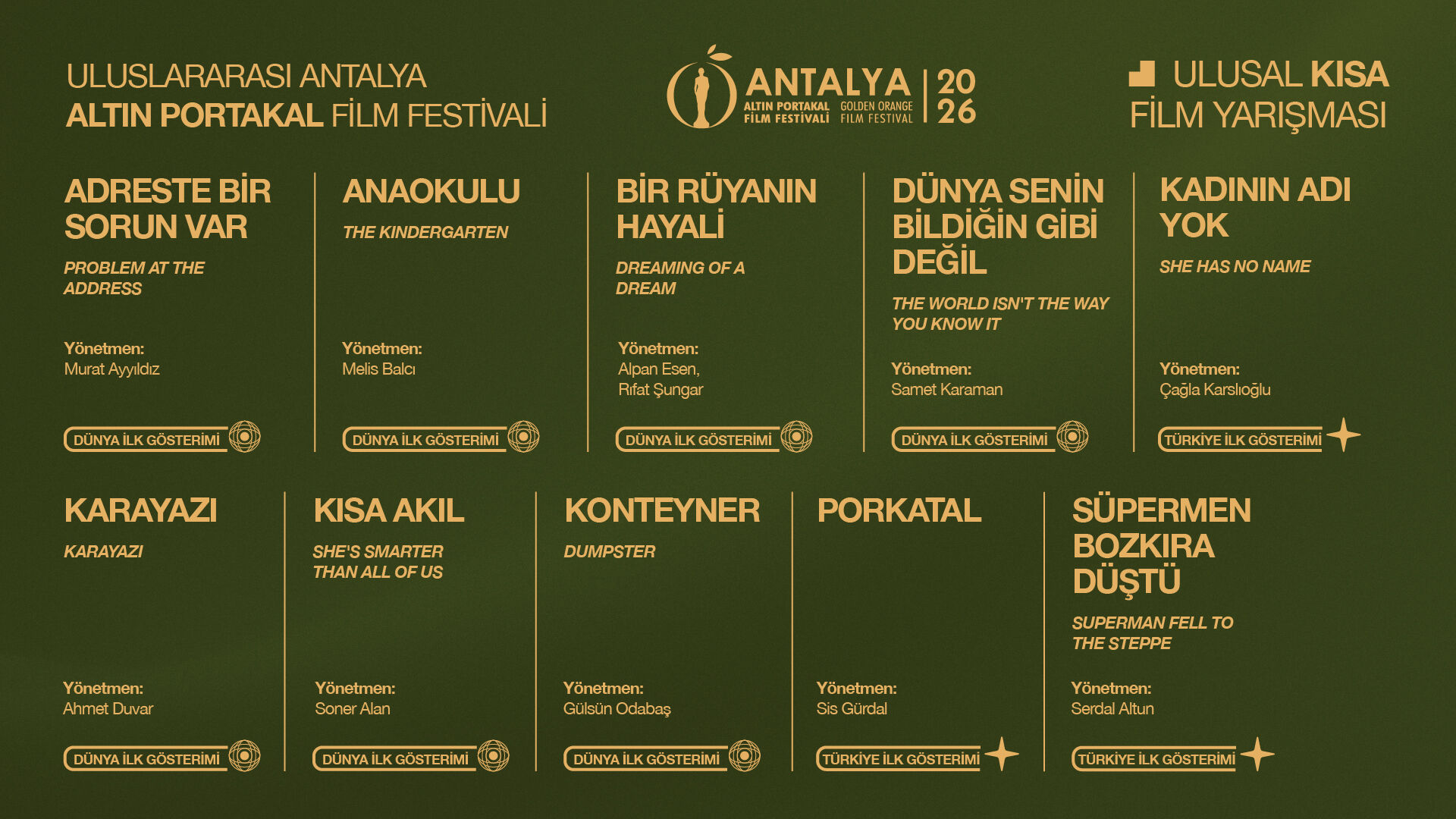 Antalya Altın Portakal Film Festivali’nde Yarışacak Filmler Belli Oldu (6)