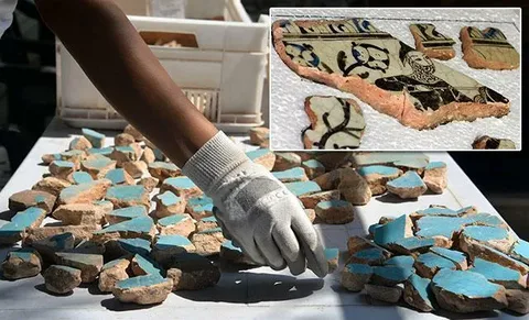 Antalya’da 800 Yıllık Sırrın Izi Ortaya Çıktı! Selçuklu Çinilerinin Üretim Izleri Alanya Kalesi’nde (1)