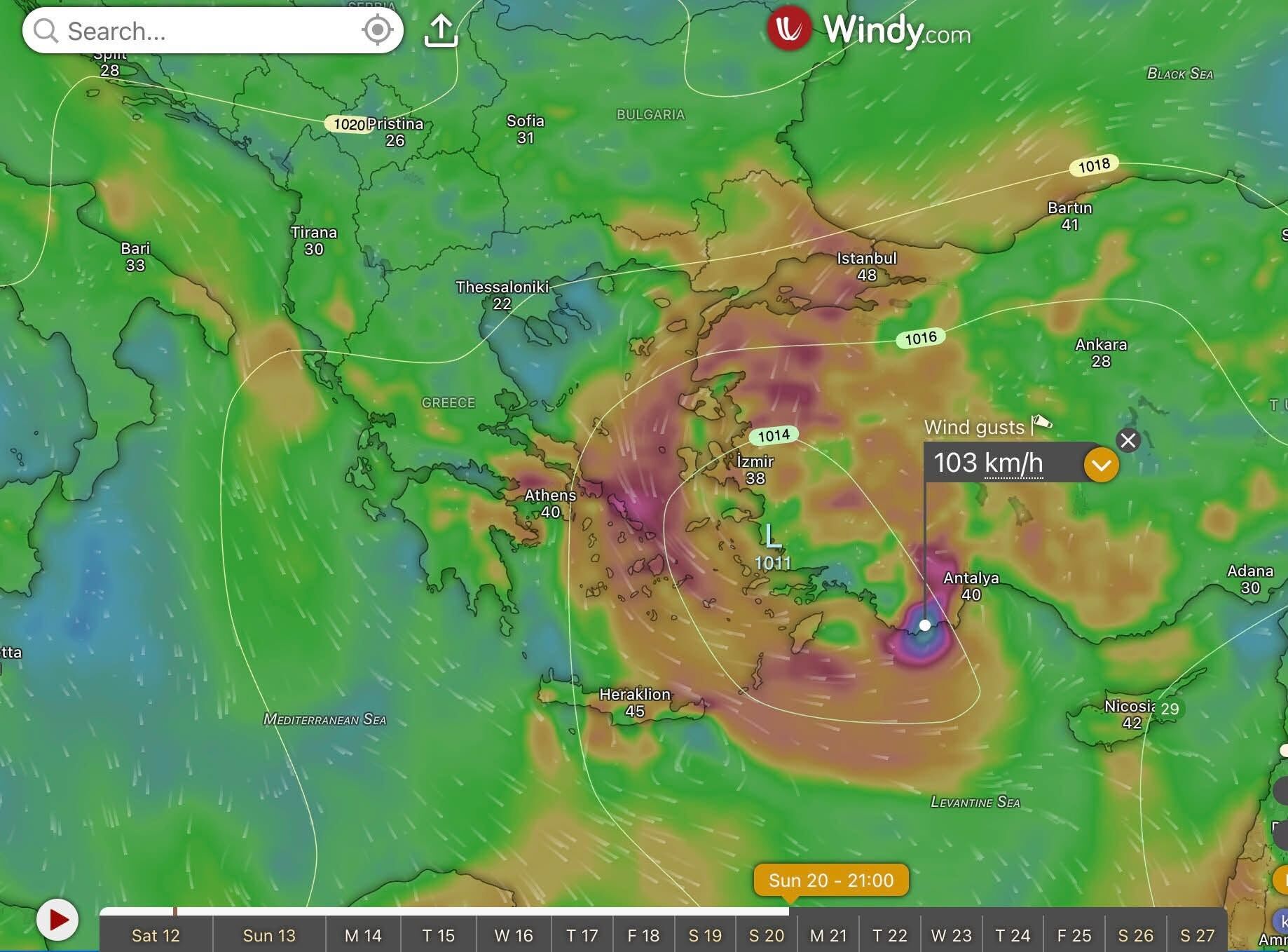 Antalya’da Erken Fırtına Uyarısı 20 Eylül’e Dikkat! (2)