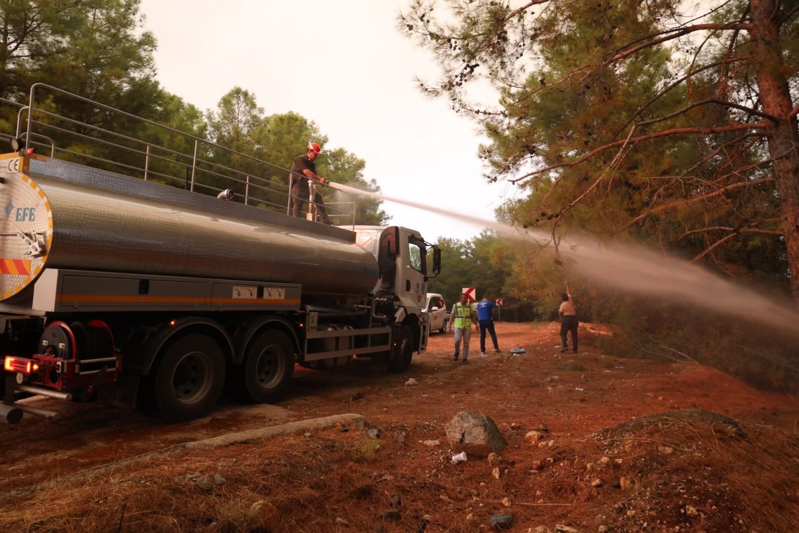 Antalya’daki Yangınların 4’Üncü Gününde Böcek’ten Açıklama (3)