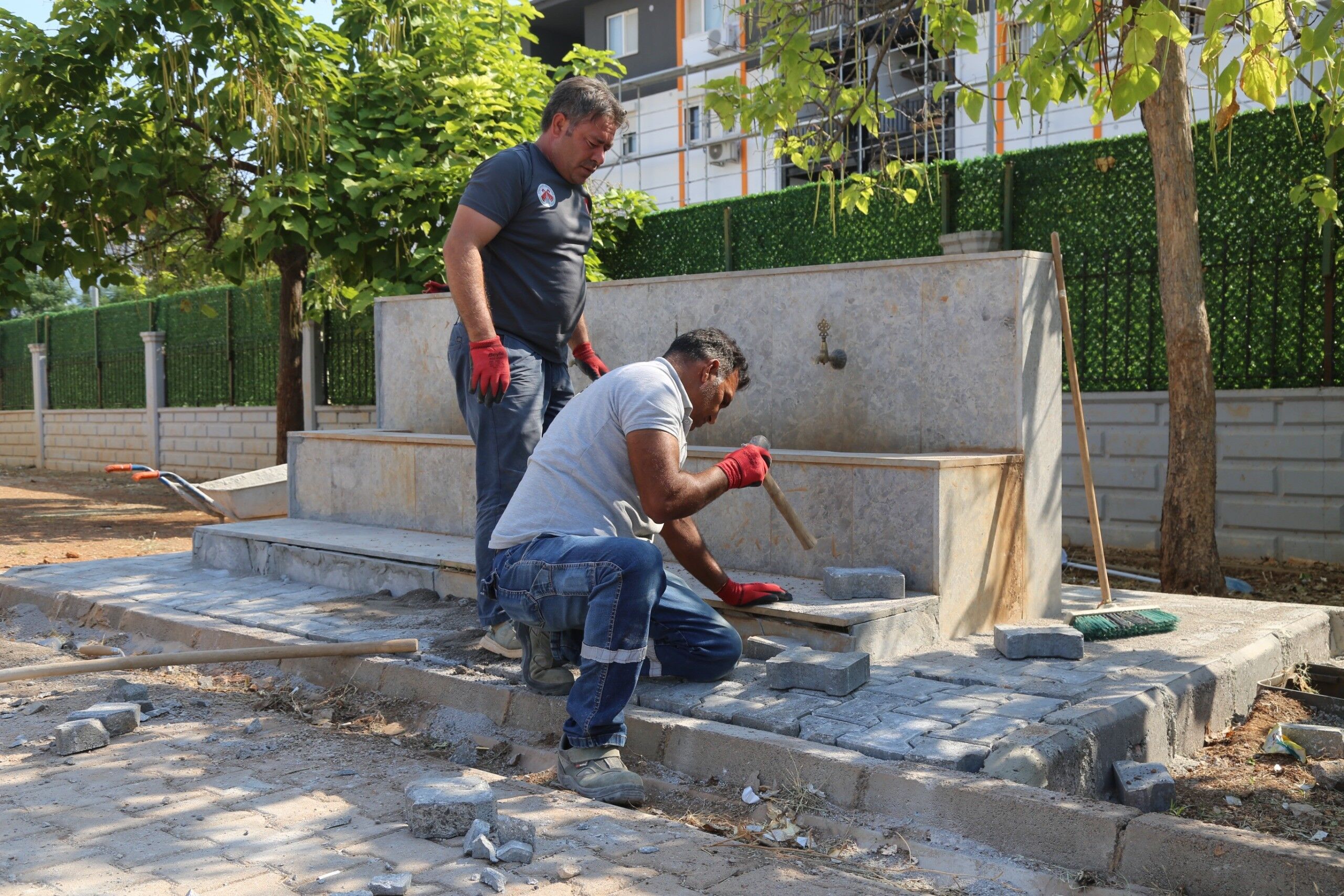 Döşemealtı’nda Okullar Yeni Eğitim Dönemine Hazırlanıyor (2)
