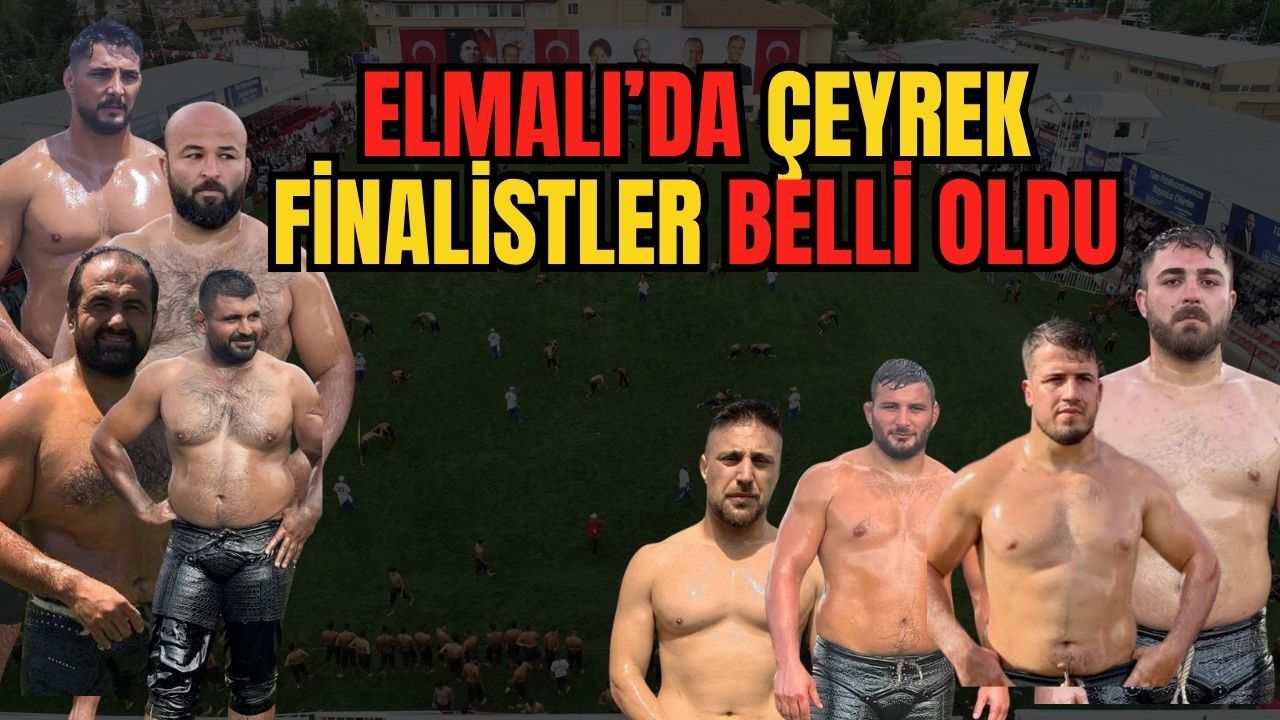 Elmalı’da çeyrek finalistler belli oldu... Enes Doğan kemeri yaktı