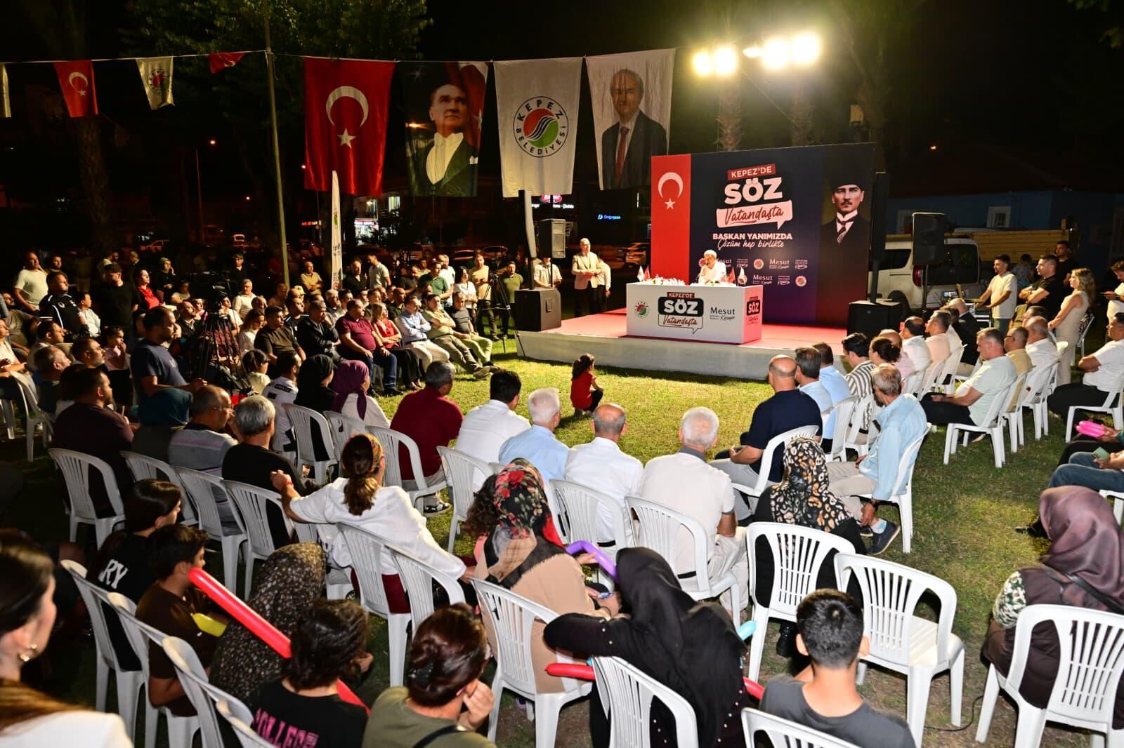 Kepez Belediye Başkanı Mesut Kocagöz Mahalle Mahalle Gezip Vatandaşları Dinliyor (3)