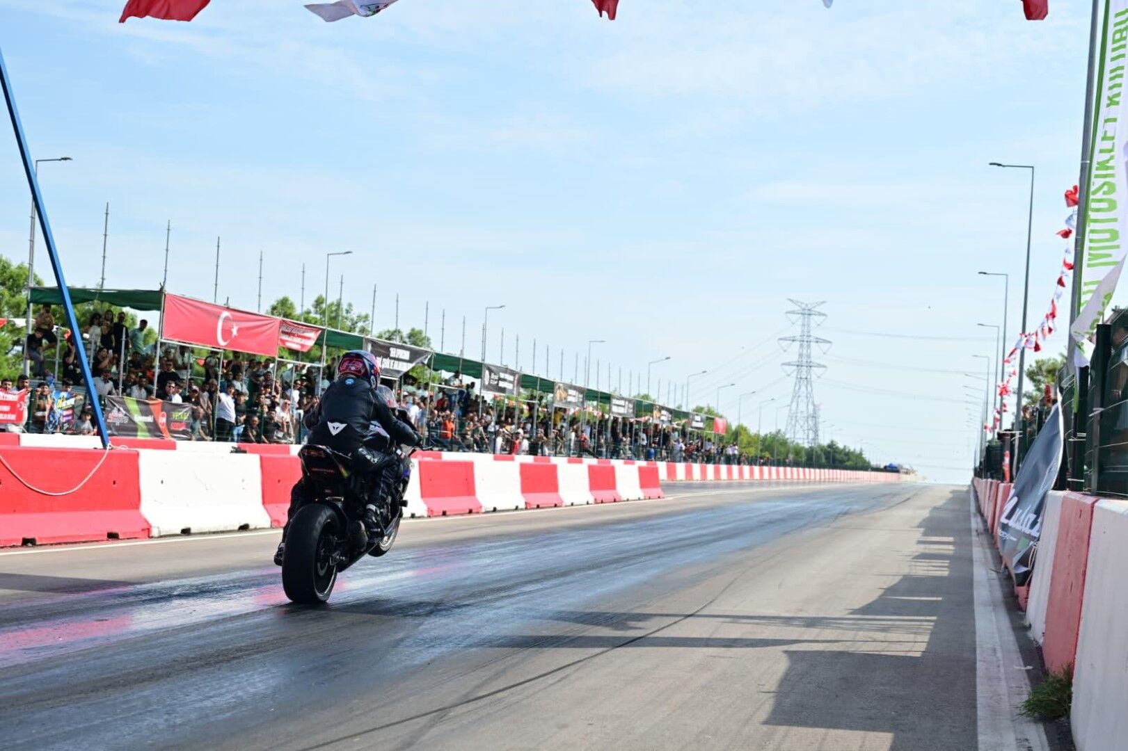 Kepez Belediye Başkanı Mesut Kocagöz Moto Drag Heyecanına Ortak Oldu (2)