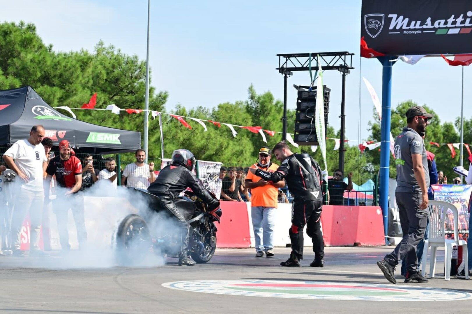 Kepez Belediye Başkanı Mesut Kocagöz Moto Drag Heyecanına Ortak Oldu (4)